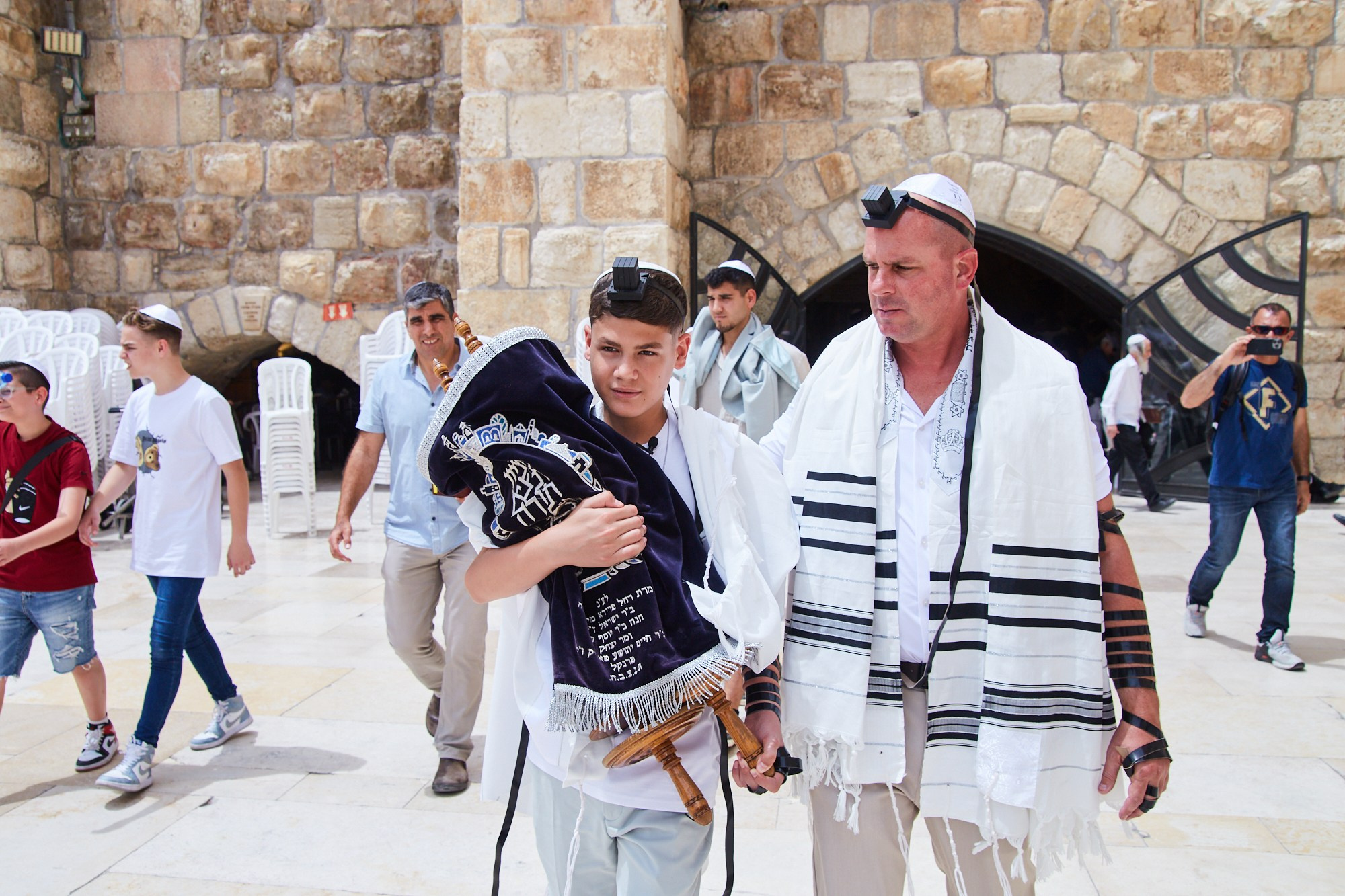 Бар-мицва на Котеле 2. Портретный и репортажный фотограф в Израиле Рома Бирман