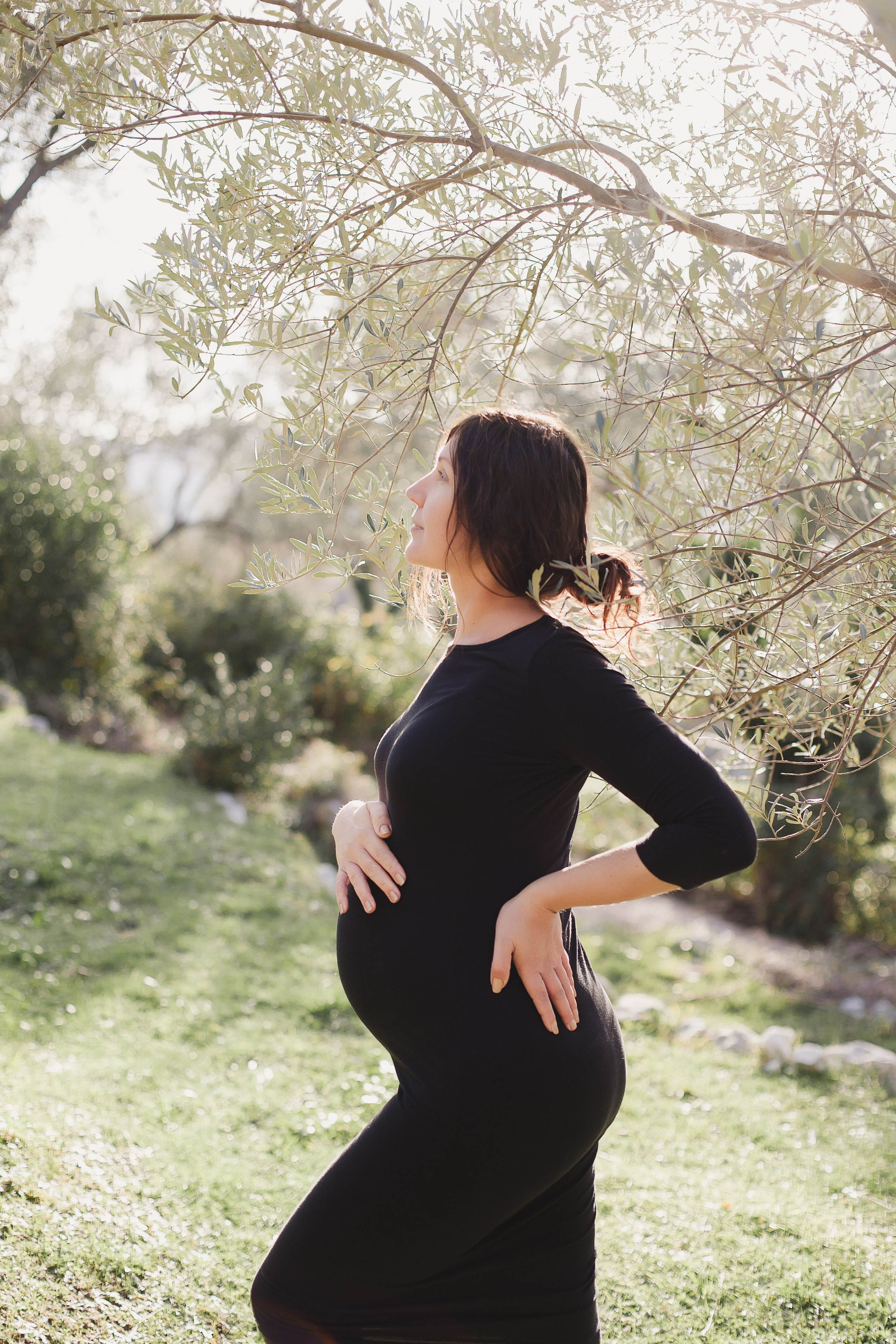 Maternity Session in the Olives. Sunkrit Photography