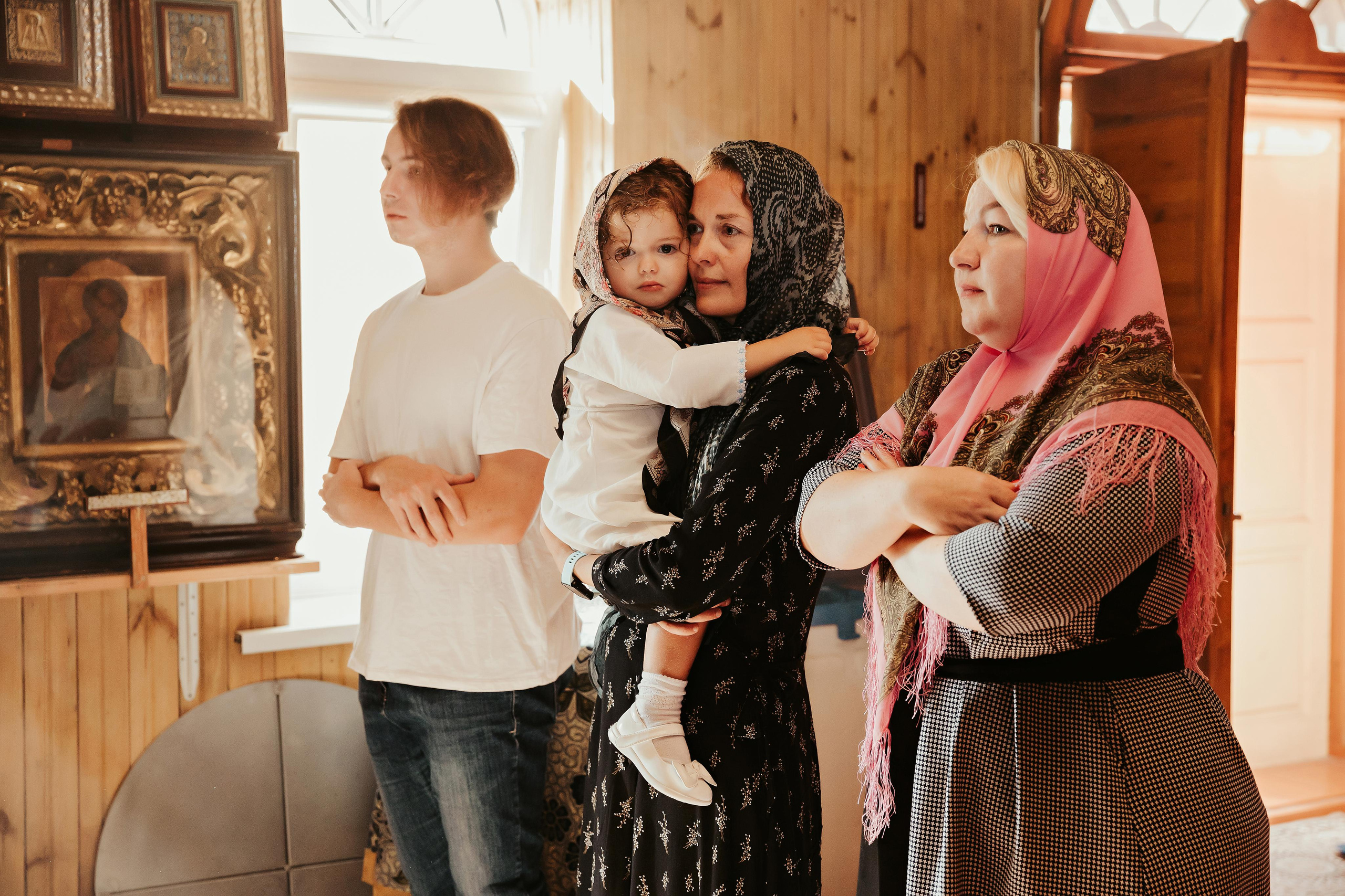 Старообрядческое таинство крещения. ФОТОГРАФ |ЛАТВИЯ | ДАУГАВПИЛС|