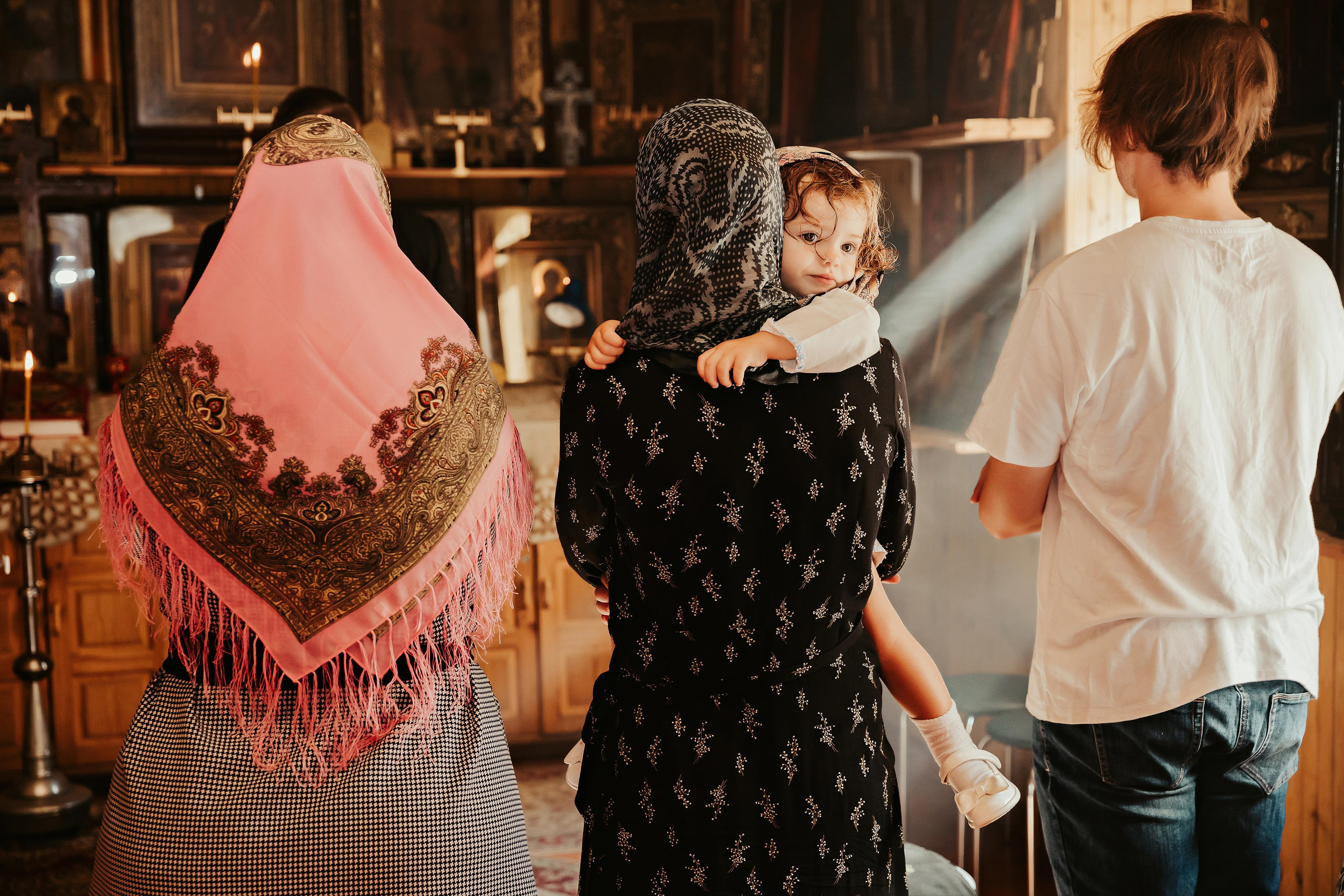 Старообрядческое таинство крещения. ФОТОГРАФ |ЛАТВИЯ | ДАУГАВПИЛС|