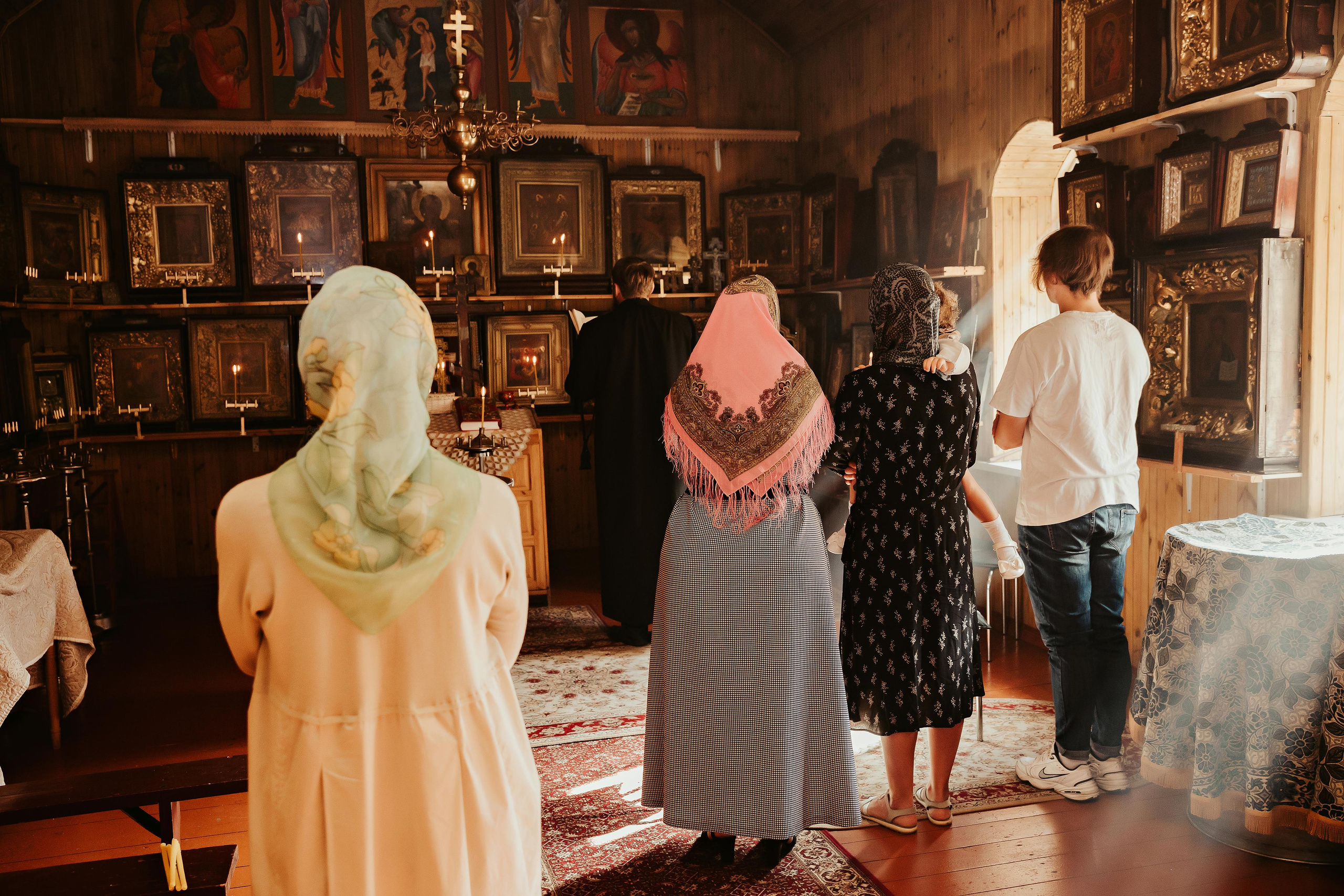 Старообрядческое таинство крещения. ФОТОГРАФ |ЛАТВИЯ | ДАУГАВПИЛС|