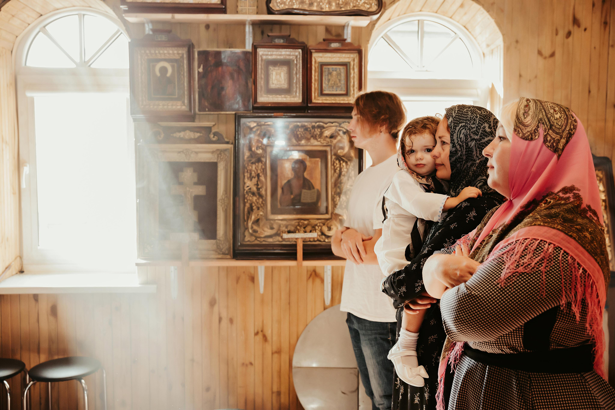 Старообрядческое таинство крещения. ФОТОГРАФ |ЛАТВИЯ | ДАУГАВПИЛС|