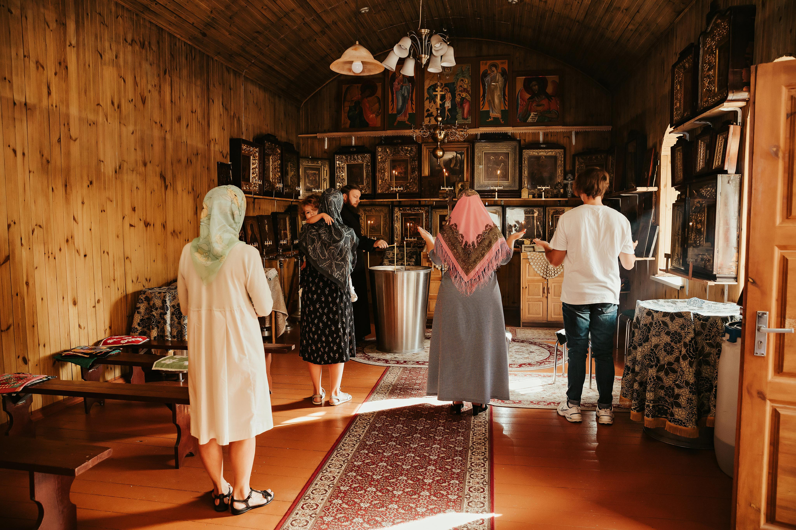 Старообрядческое таинство крещения. ФОТОГРАФ |ЛАТВИЯ | ДАУГАВПИЛС|