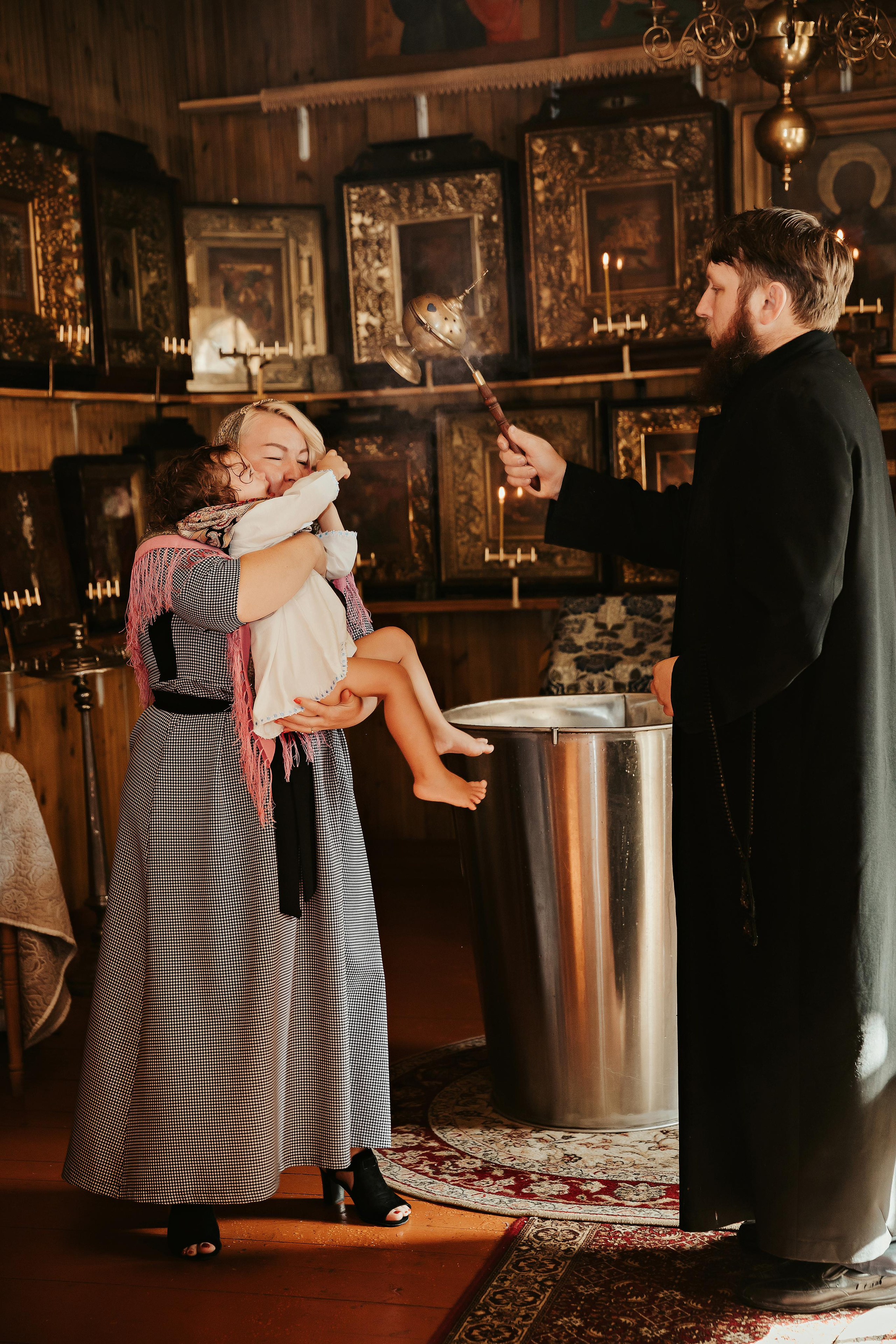 Старообрядческое таинство крещения. ФОТОГРАФ |ЛАТВИЯ | ДАУГАВПИЛС|