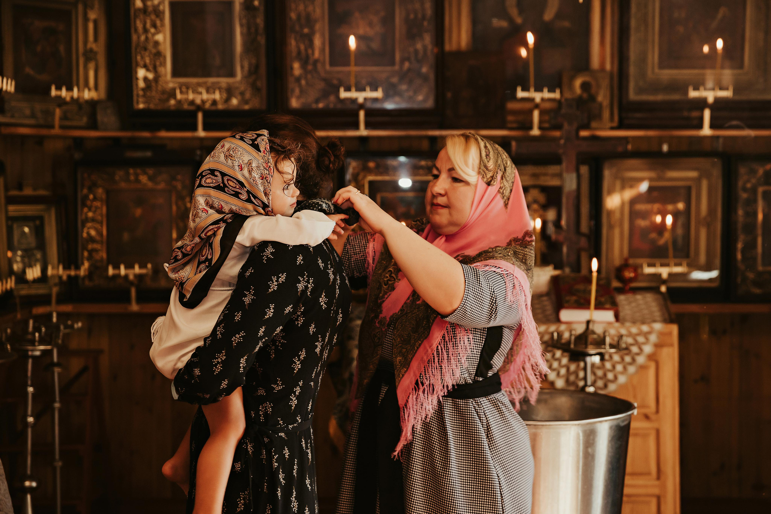 Старообрядческое таинство крещения. ФОТОГРАФ |ЛАТВИЯ | ДАУГАВПИЛС|