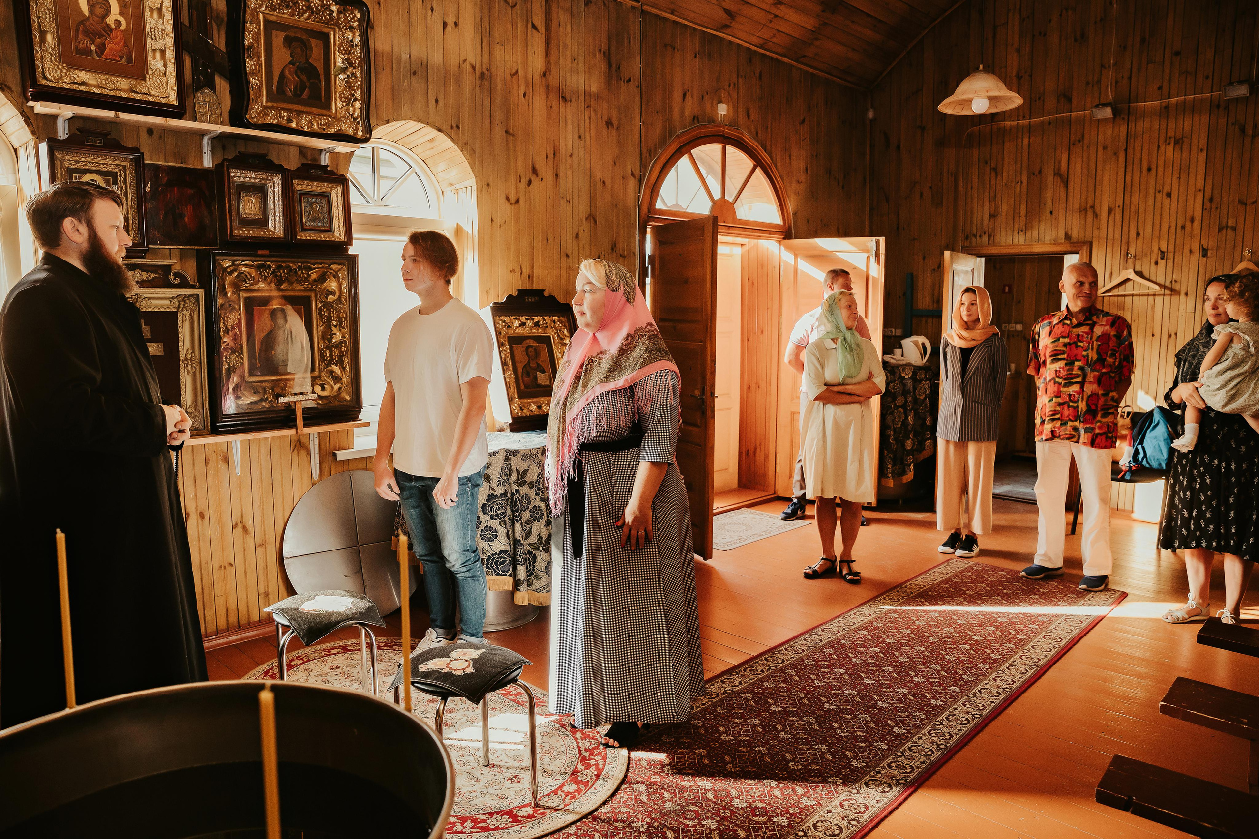 Старообрядческое таинство крещения. ФОТОГРАФ |ЛАТВИЯ | ДАУГАВПИЛС|