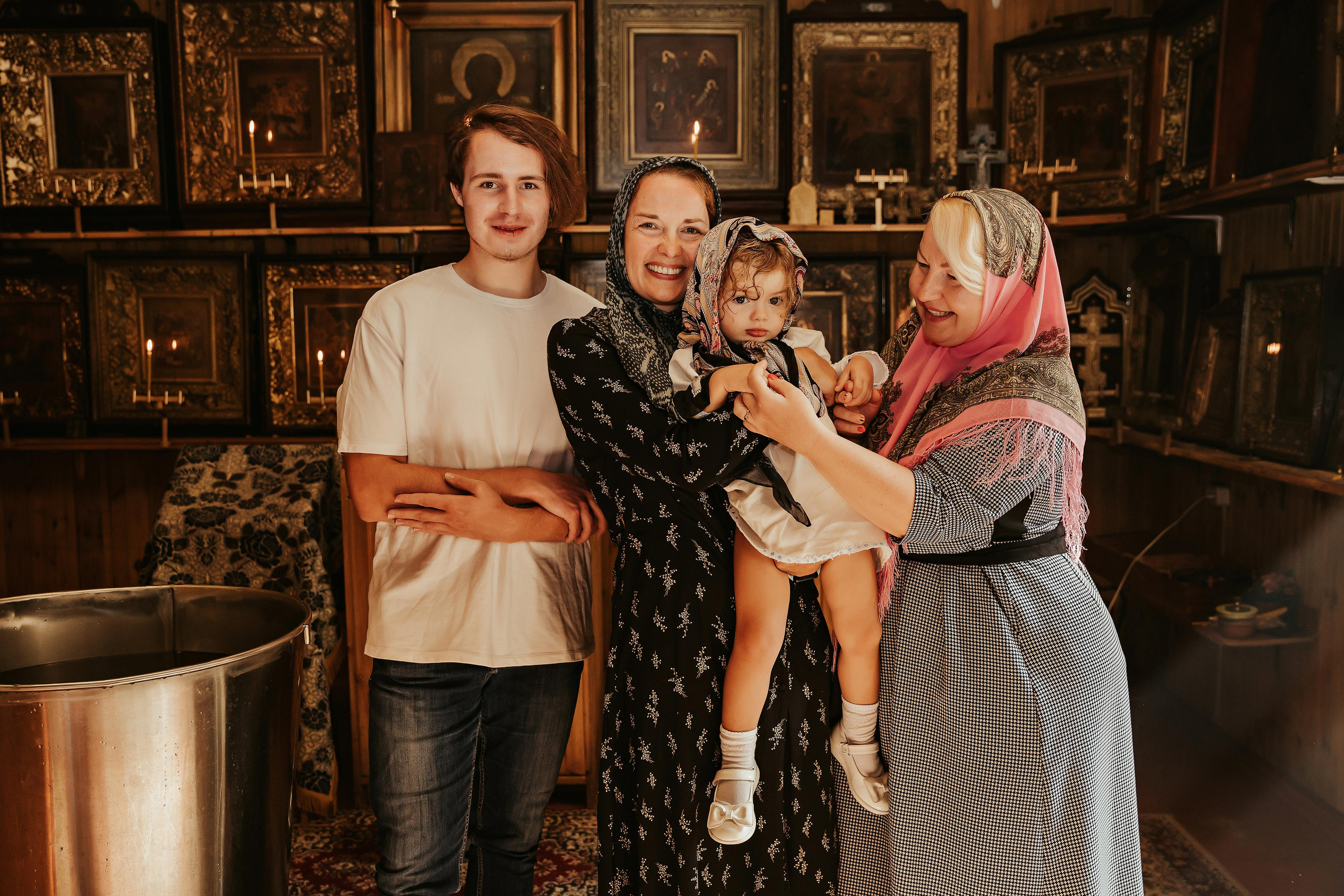 Старообрядческое таинство крещения. ФОТОГРАФ |ЛАТВИЯ | ДАУГАВПИЛС|