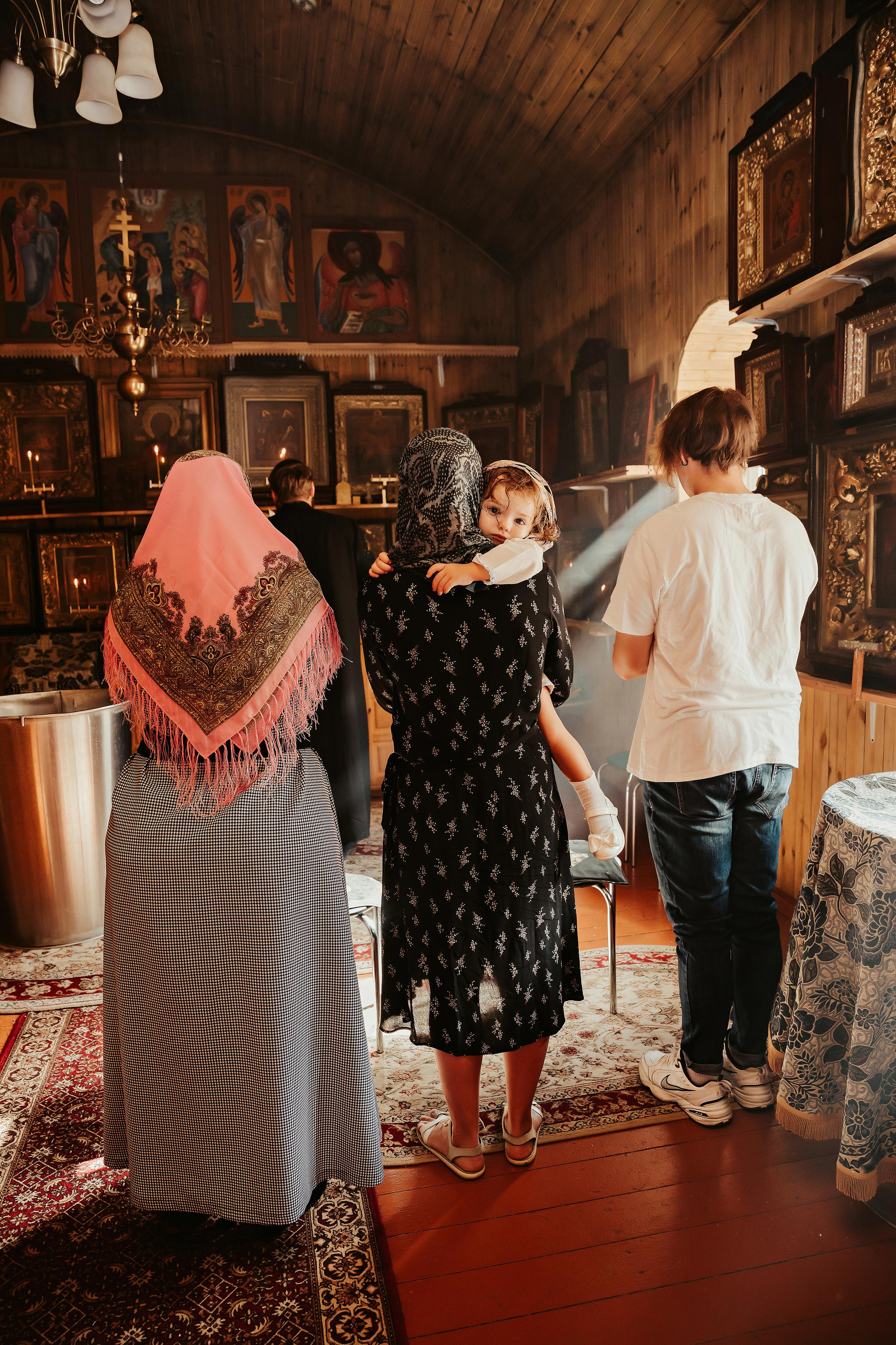 Старообрядческое таинство крещения. ФОТОГРАФ |ЛАТВИЯ | ДАУГАВПИЛС|