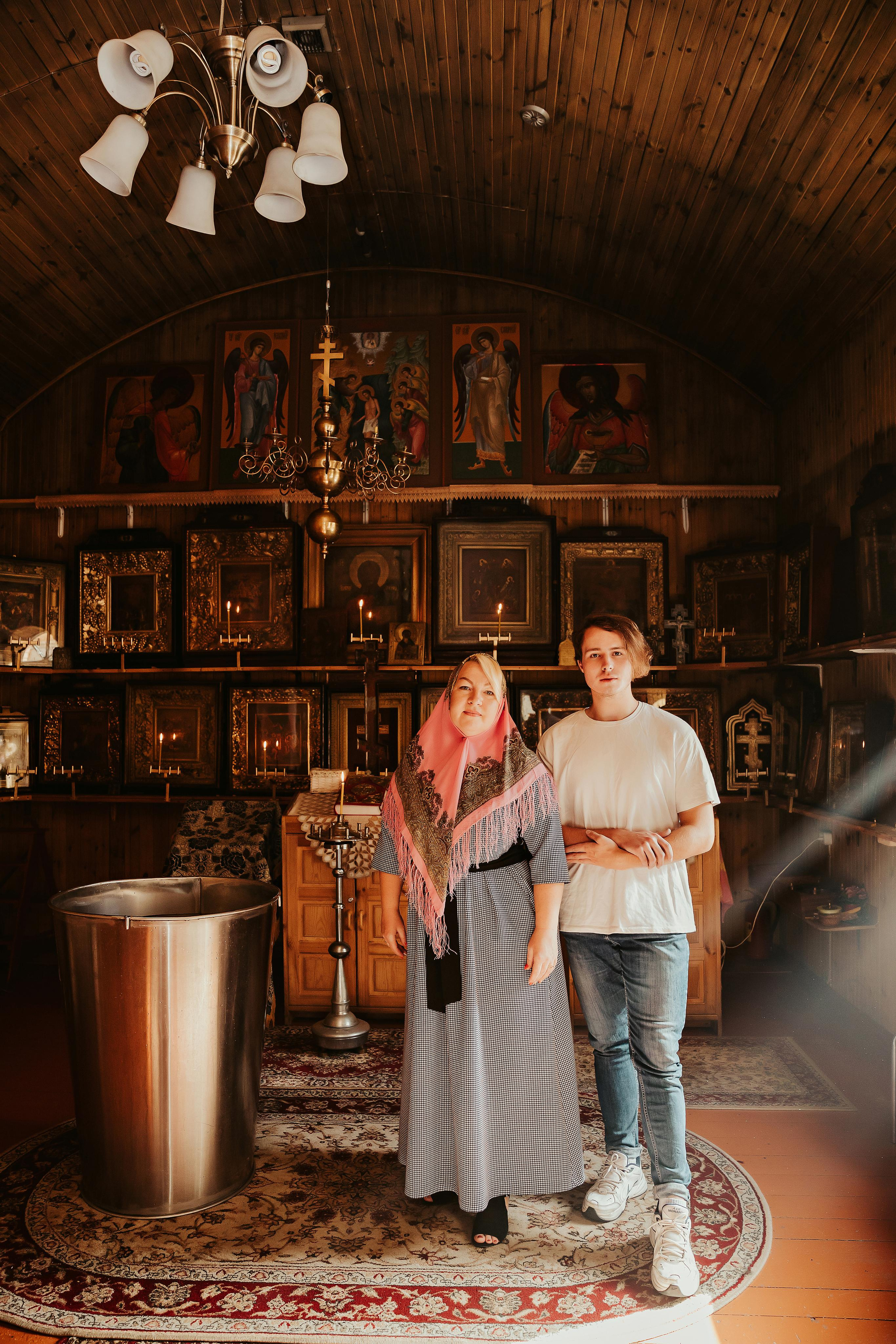 Старообрядческое таинство крещения. ФОТОГРАФ |ЛАТВИЯ | ДАУГАВПИЛС|