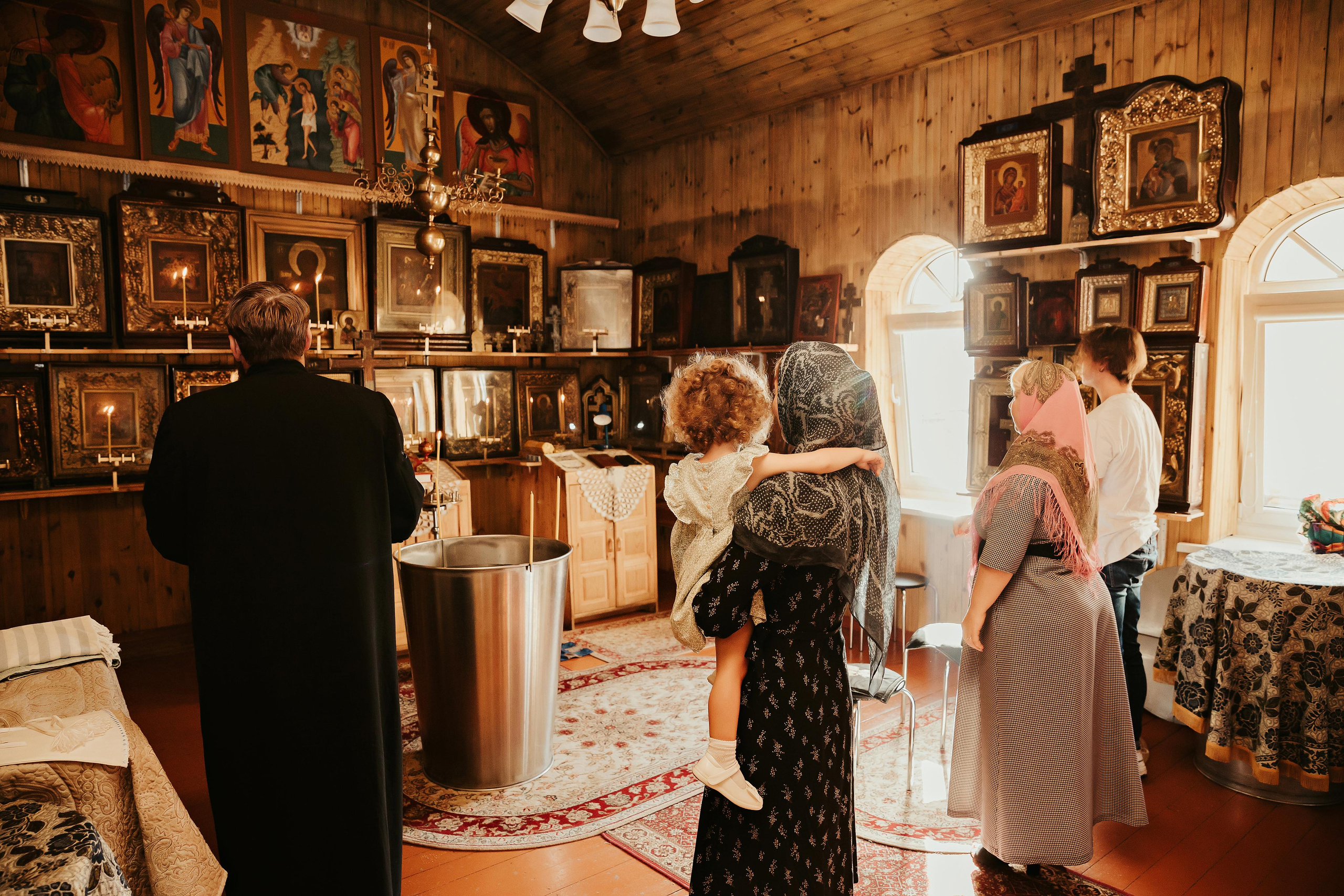 Старообрядческое таинство крещения. ФОТОГРАФ |ЛАТВИЯ | ДАУГАВПИЛС|