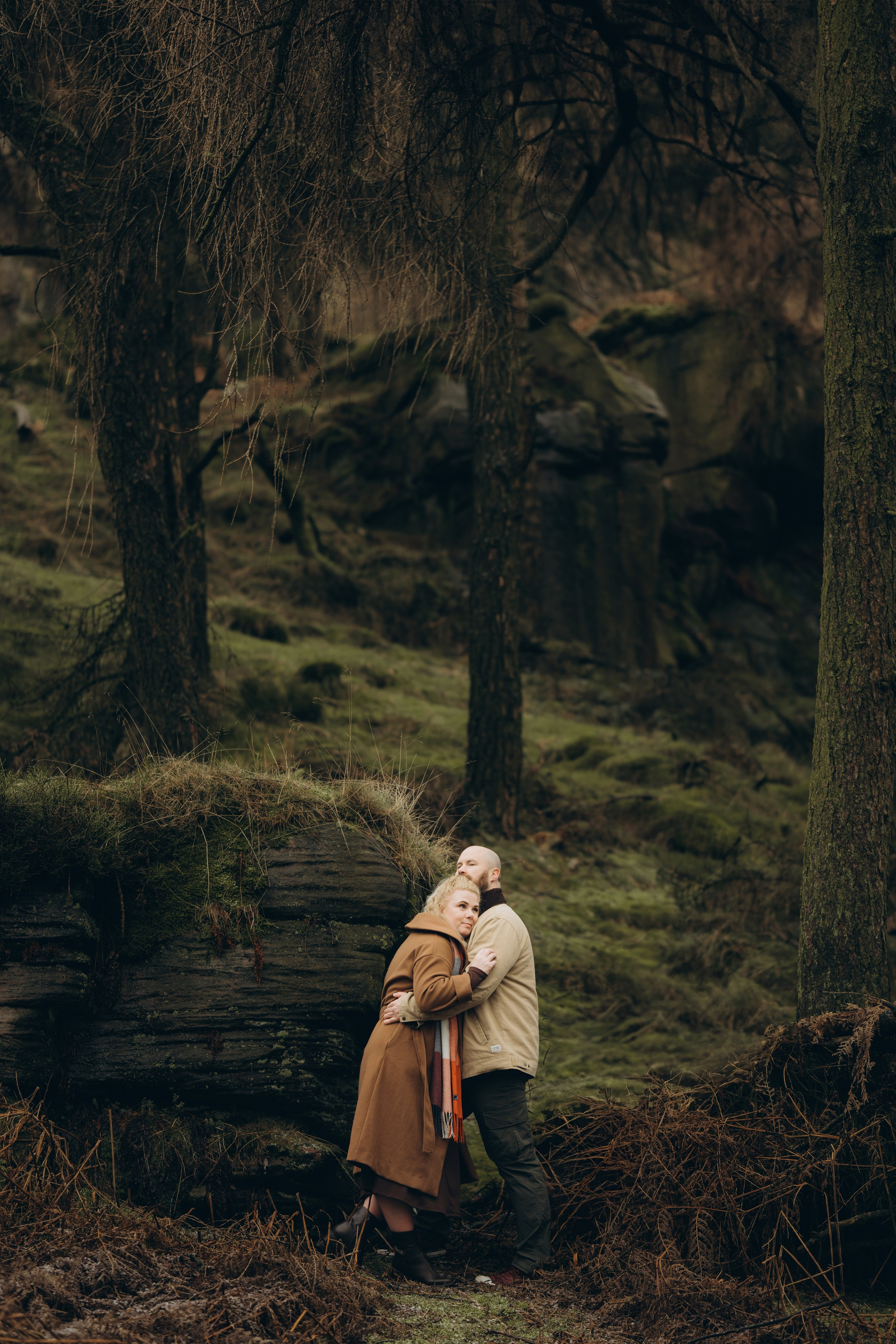 L & C in Peak District. Tania Gandrabur, photographer in West Midlands, England