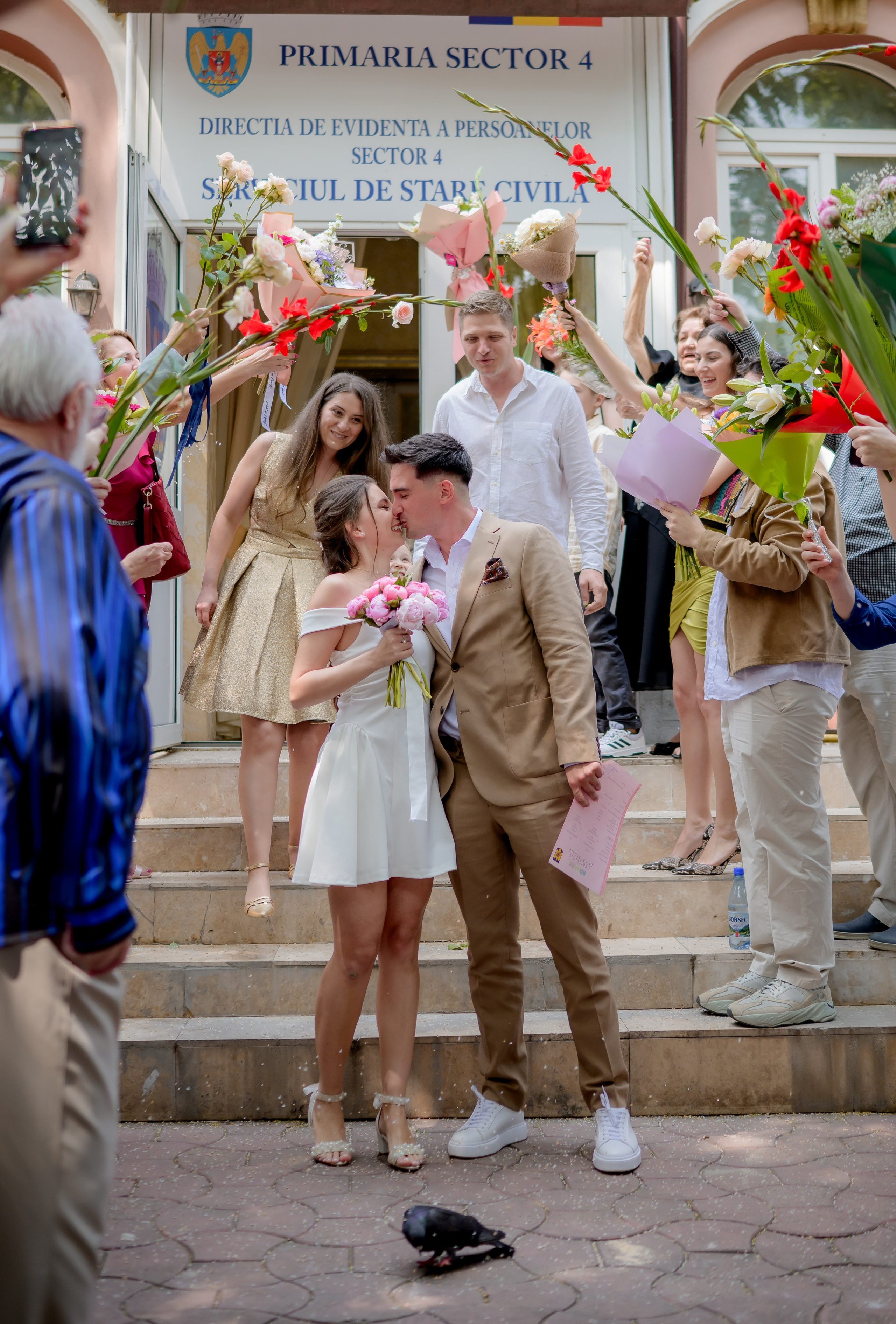 Fotografii la starea civila sector 4 – Iulia & Alexandru