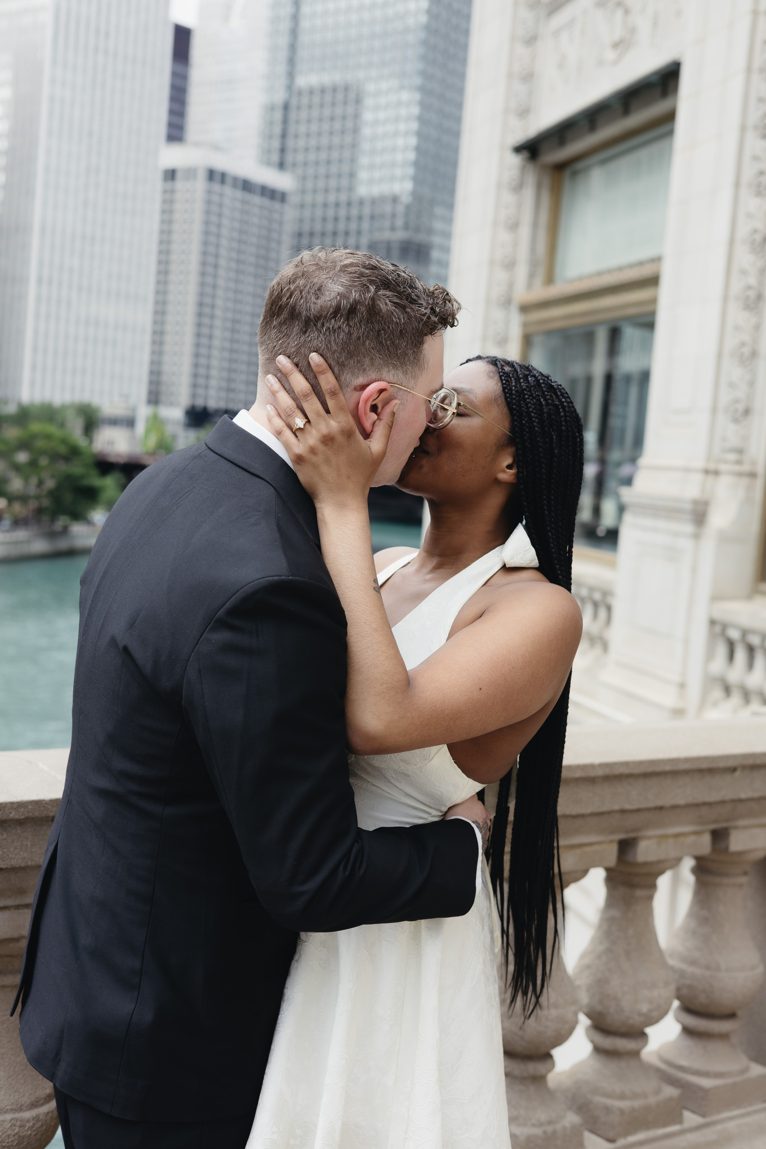 Chicago Courthouse Elopement | Jda & Rich. Chicago Wedding Photographer | Margarita Chudinova