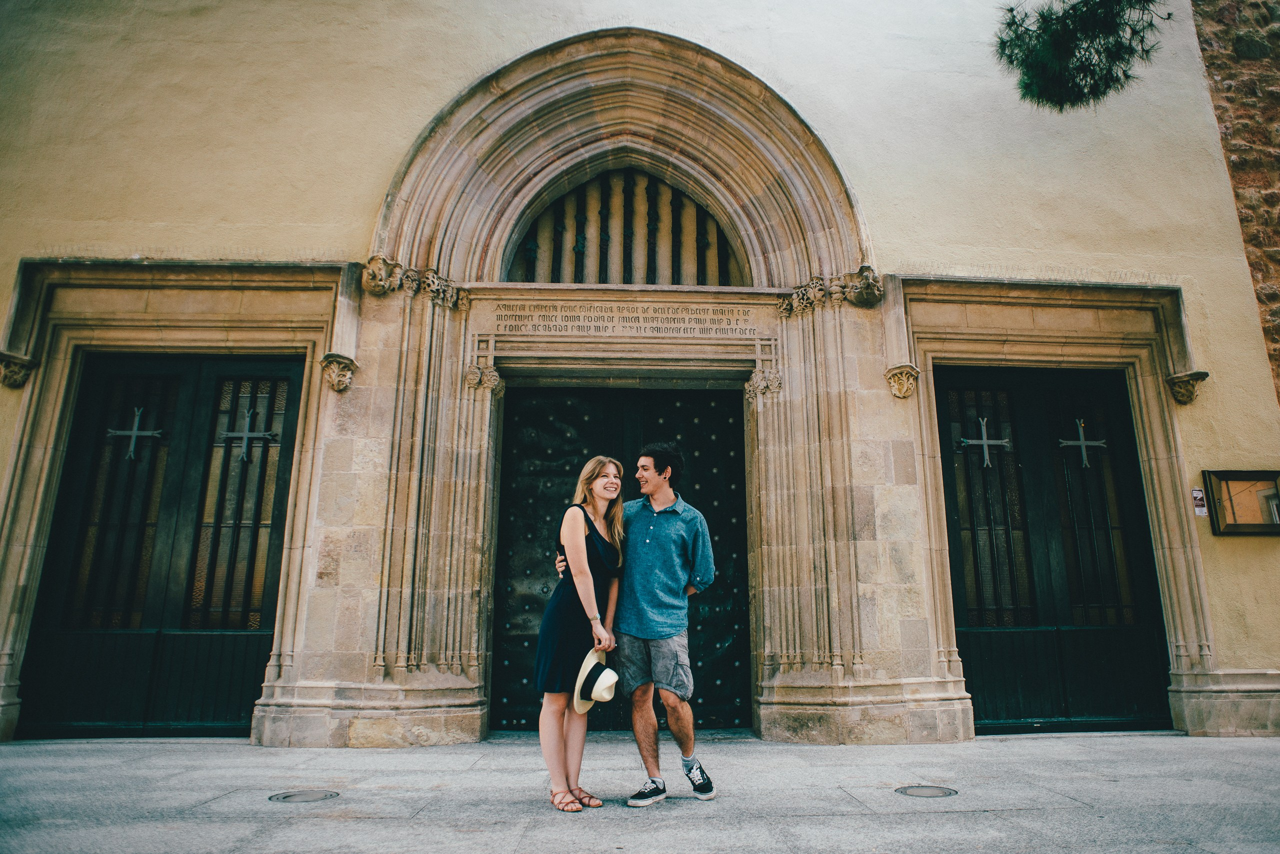 Ксюша и Энрике небольшой экспромт в Ллорет де мар. Фотограф в стране Басков