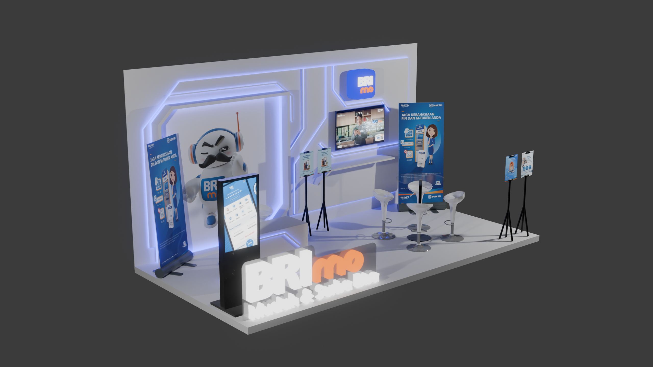 Booth 3D Design. Aro Salaka Event Photography