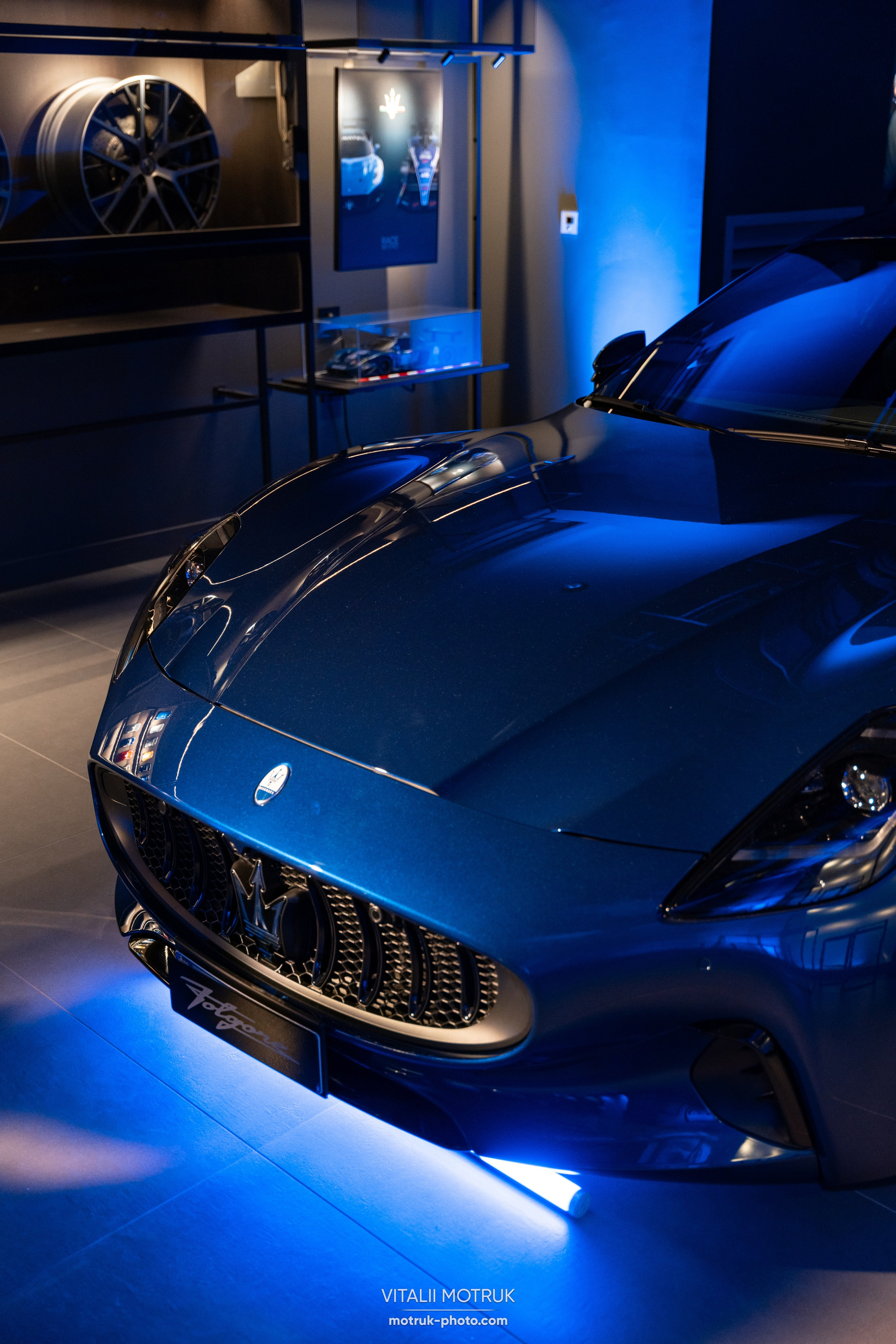 Maseratti Opening. Photographe de voitures à Paris — Vitalii Motruk