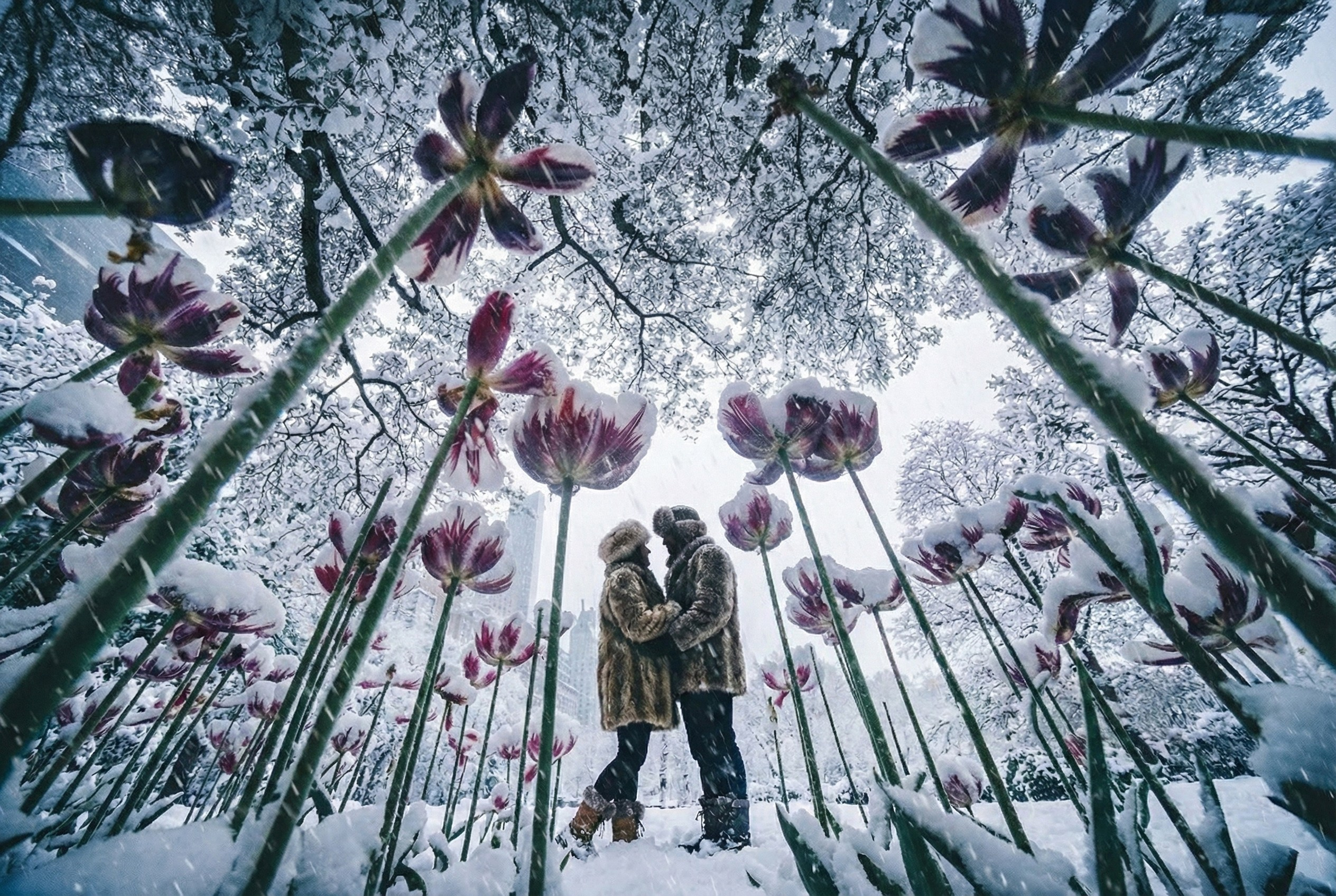 AI Turns Photos Into Winter — How Artificial Intelligence Is Changing Photography Style, Seasons & Visual Storytelling. Emin Kuliyev — Award-Winning Wedding Photojournalist NYC & USA | Best Wedding Photographer Known for Candid, Timeless Moments