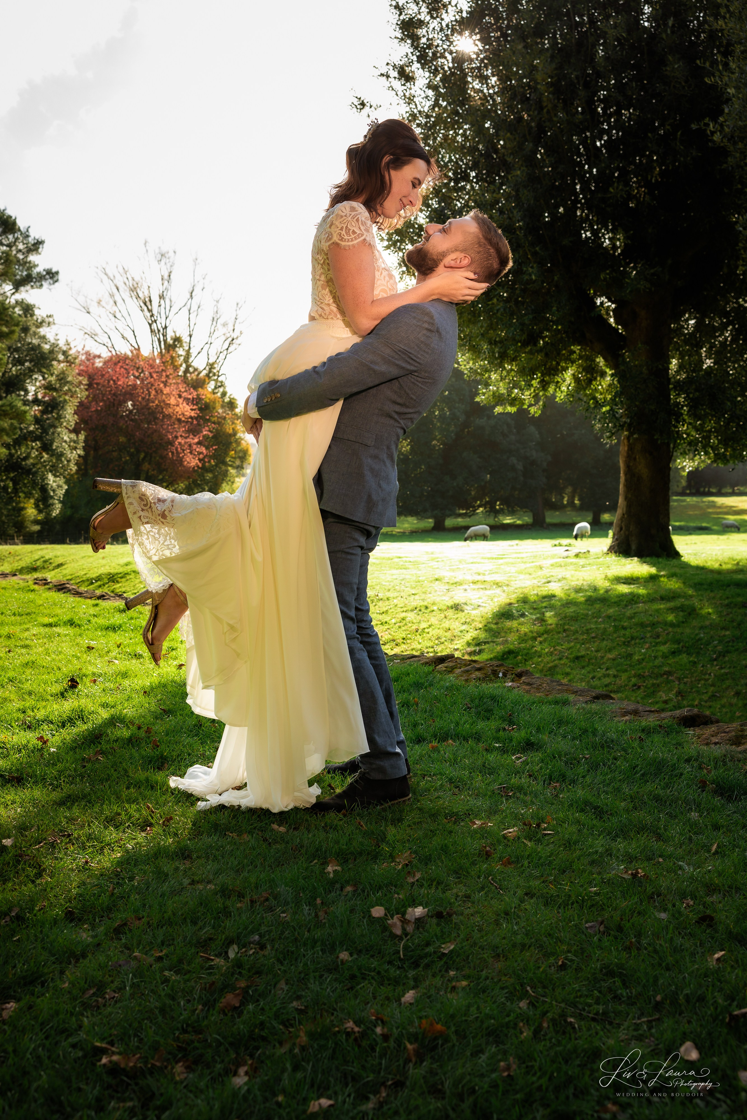 Amy and Dom. Wedding and boudoir photography by Liv and Laura