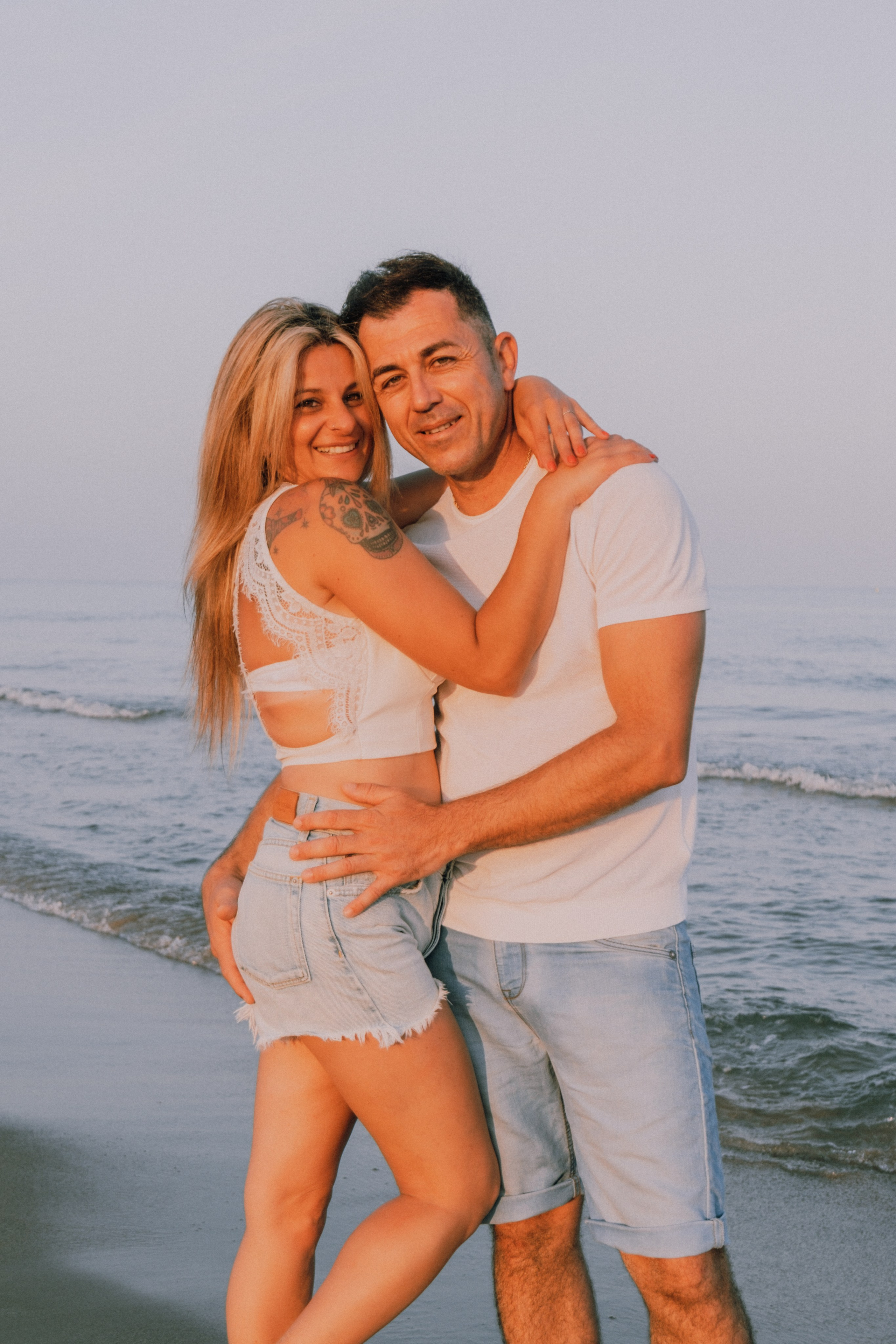 Sesión familiar en la playa. Fotografía profesional en Calafell - Elena Medvedeva