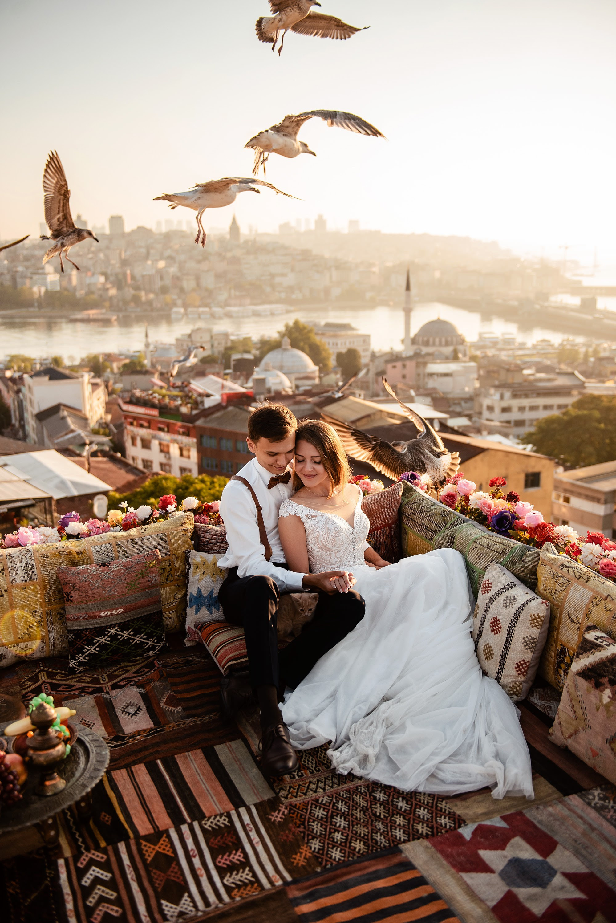 Hochzeitsfotografie und Paarfotoshootings in Istanbul, Türkei
