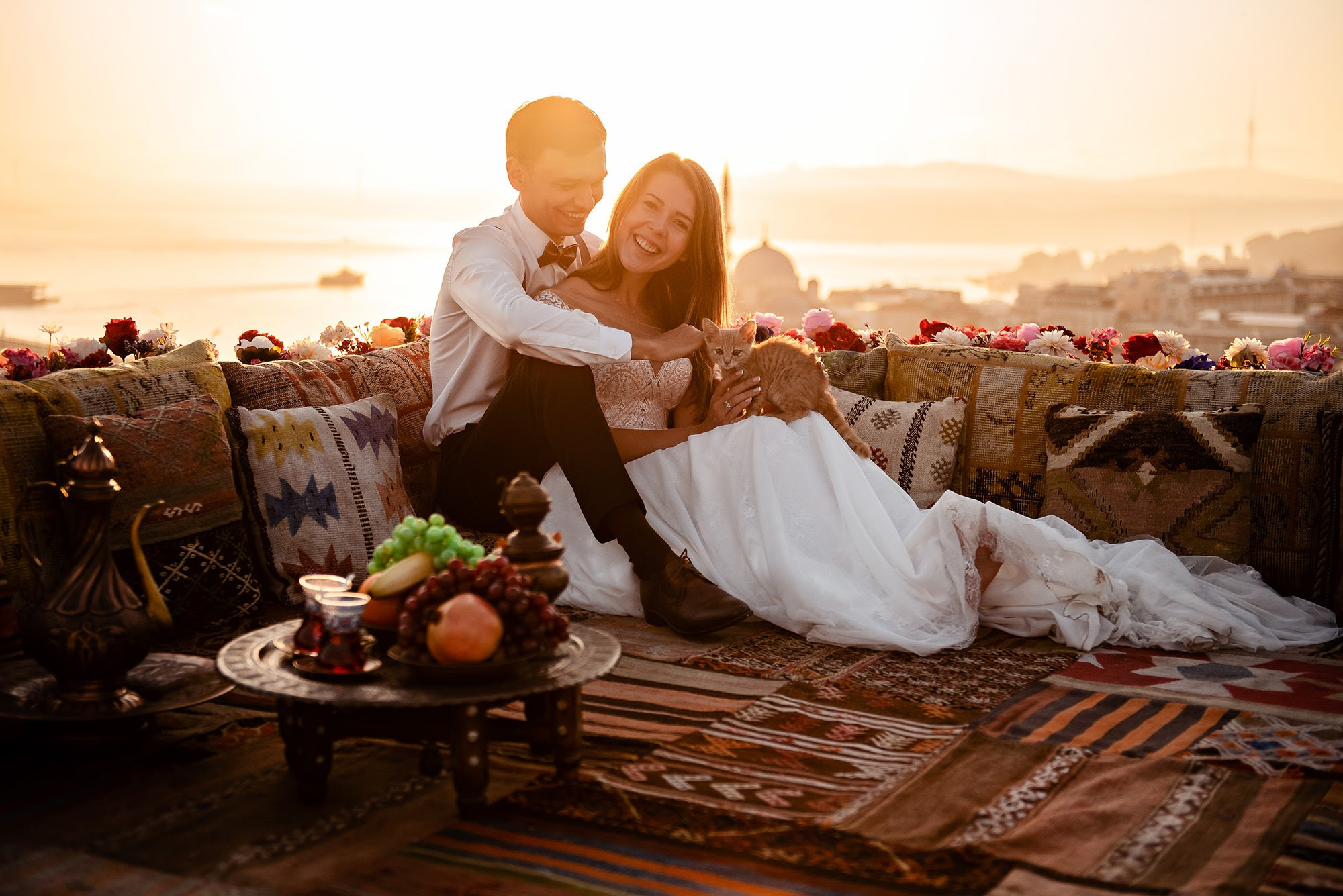 Hochzeitsfotografie und Paarfotoshootings in Istanbul, Türkei