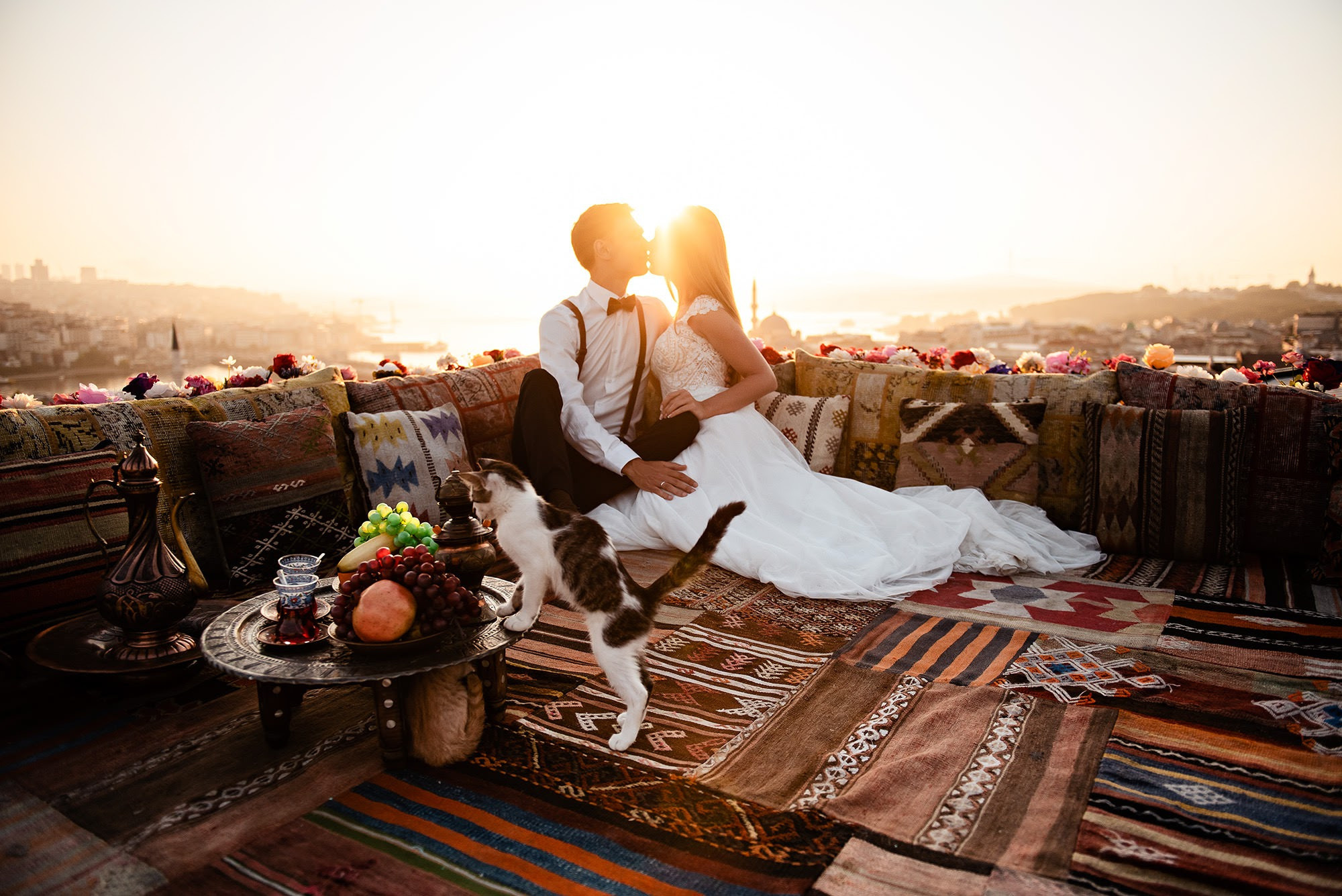 Hochzeitsfotografie und Paarfotoshootings in Istanbul, Türkei