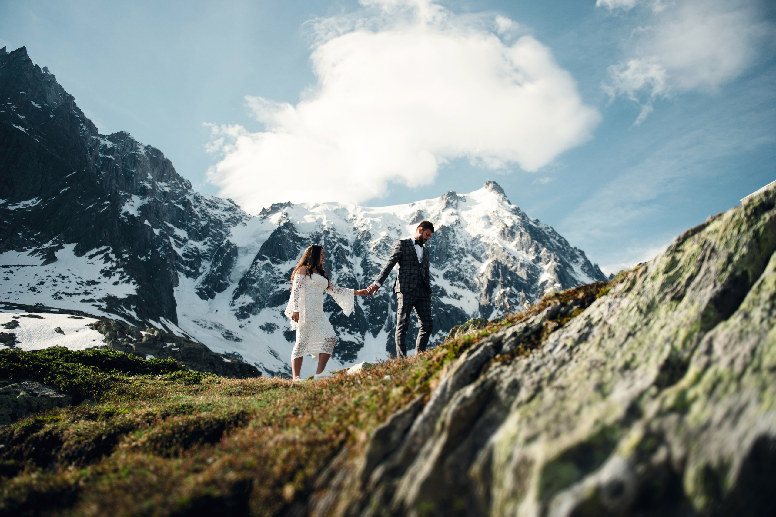 Die romantische Hochzeit im Osten Frankreichs - Chamonix-Mont-Blanc