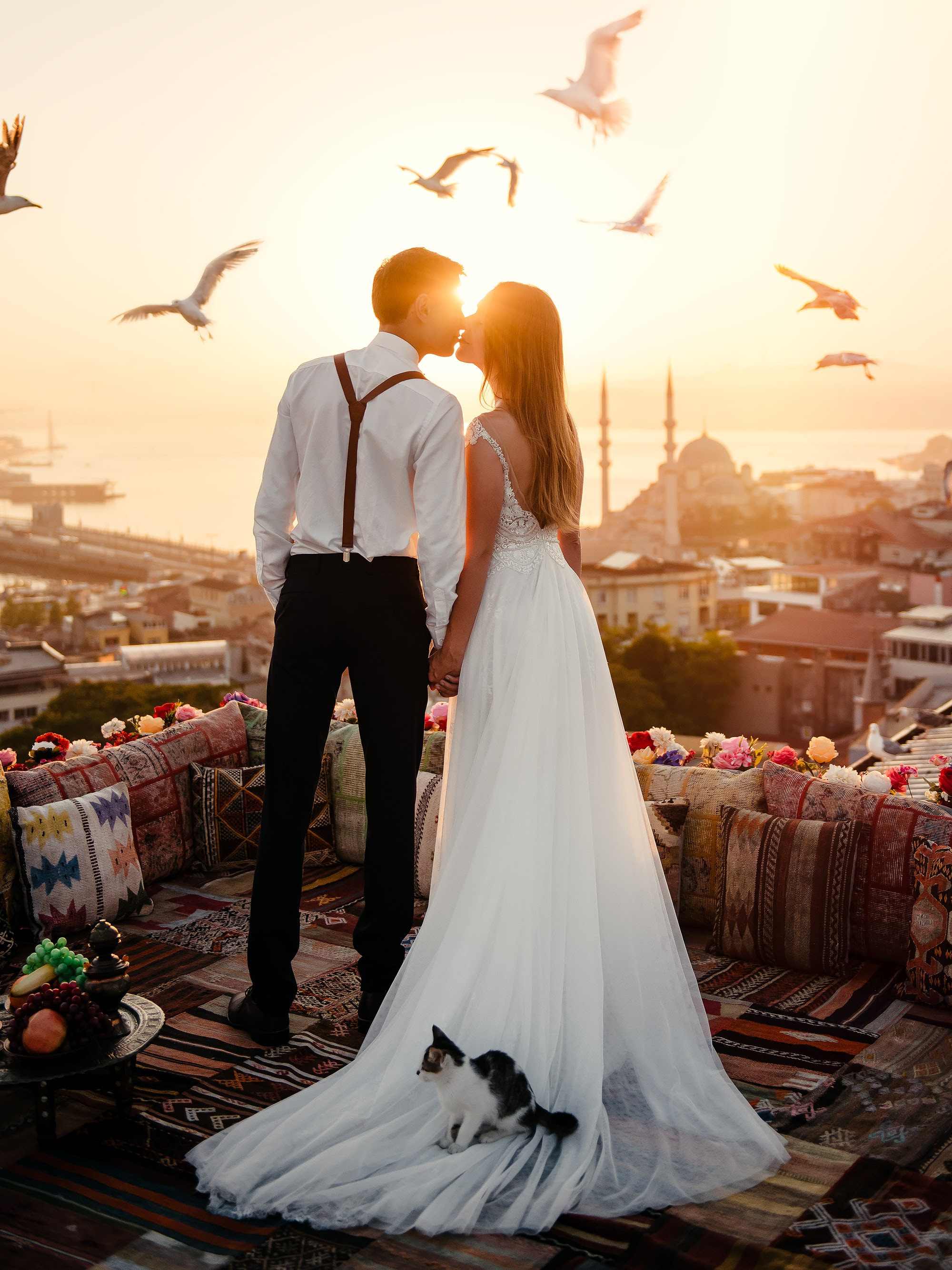 Hochzeitsfotografie und Paarfotoshootings in Istanbul, Türkei