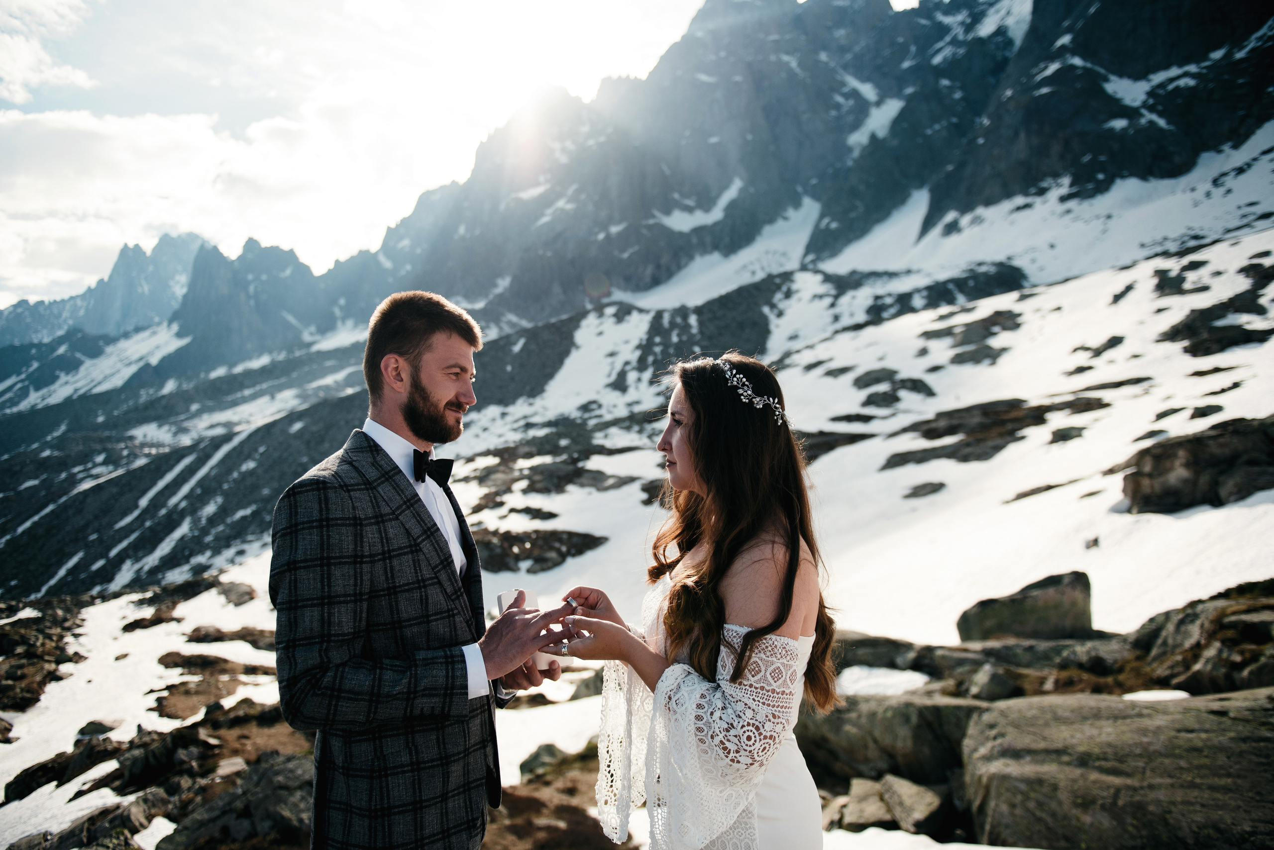 Die romantische Hochzeit im Osten Frankreichs - Chamonix-Mont-Blanc