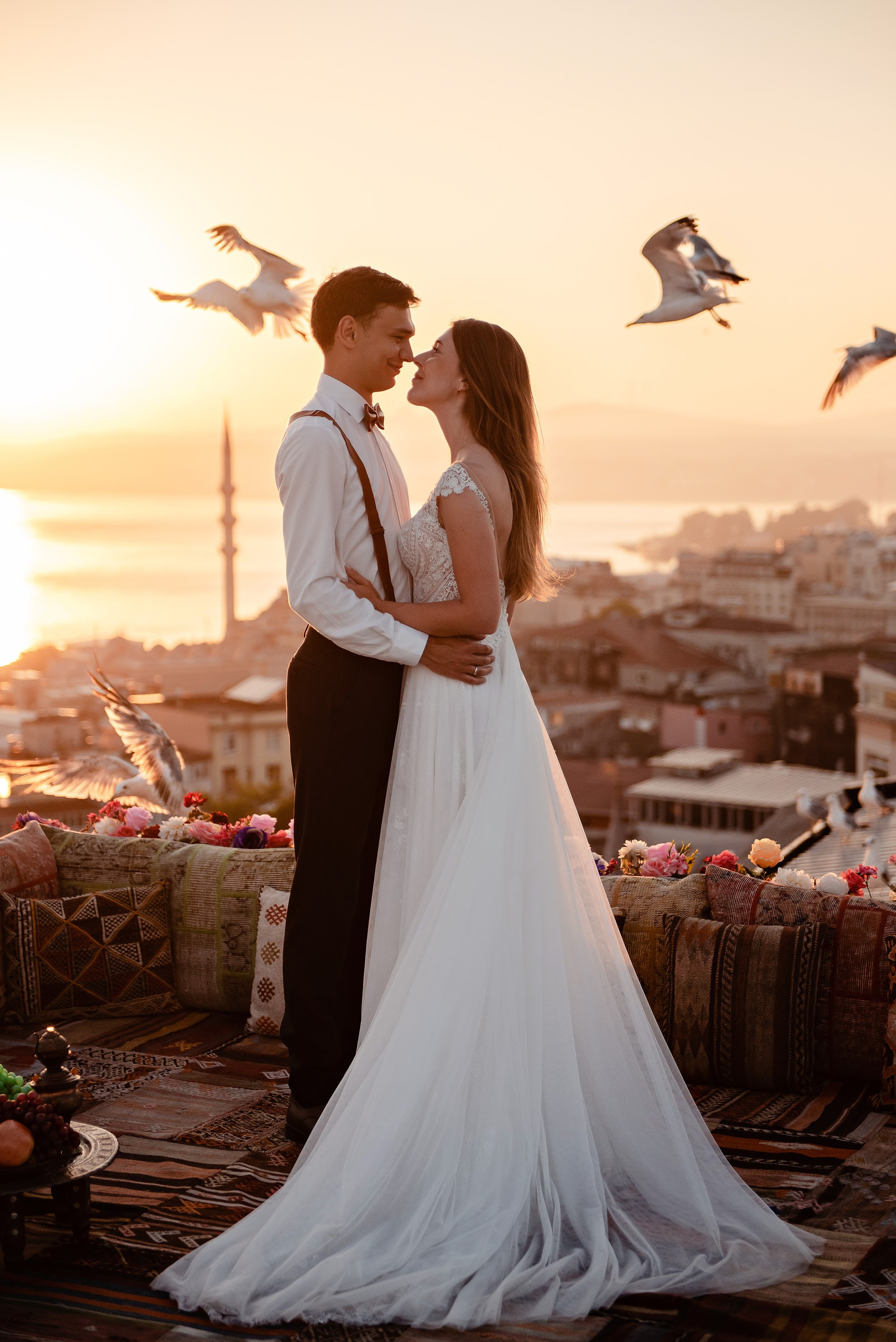 Hochzeitsfotografie und Paarfotoshootings in Istanbul, Türkei