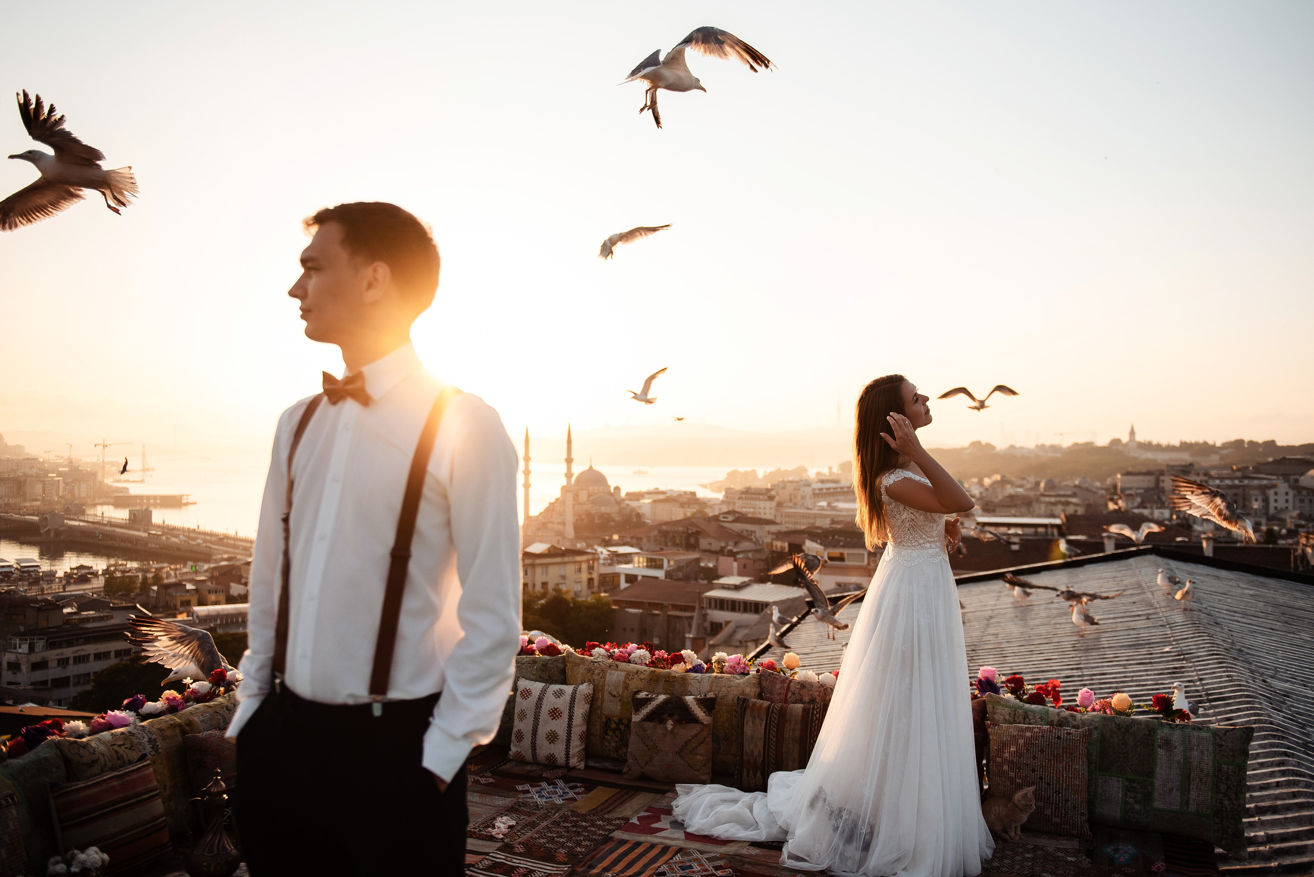 Hochzeitsfotografie und Paarfotoshootings in Istanbul, Türkei