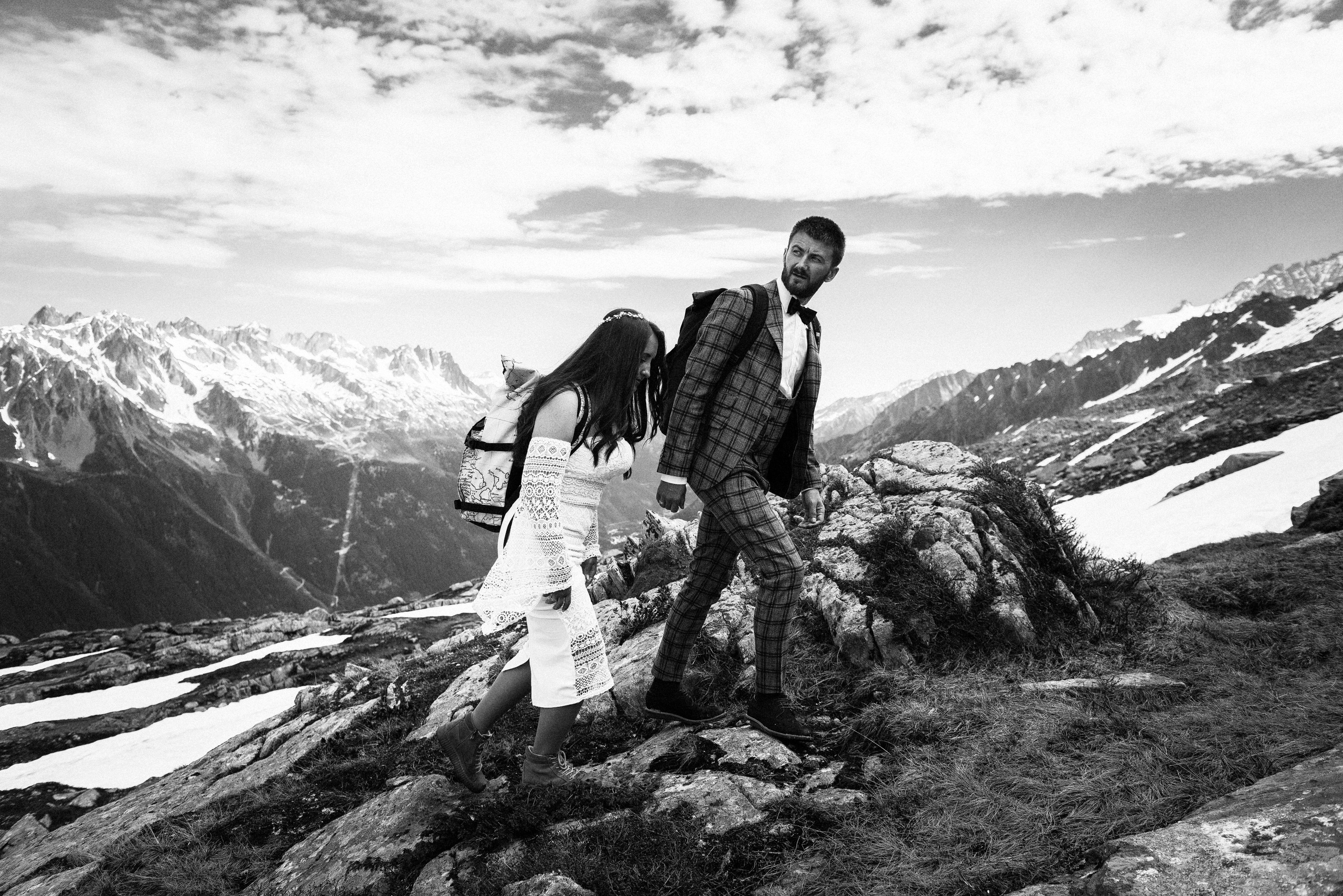 Die romantische Hochzeit im Osten Frankreichs - Chamonix-Mont-Blanc