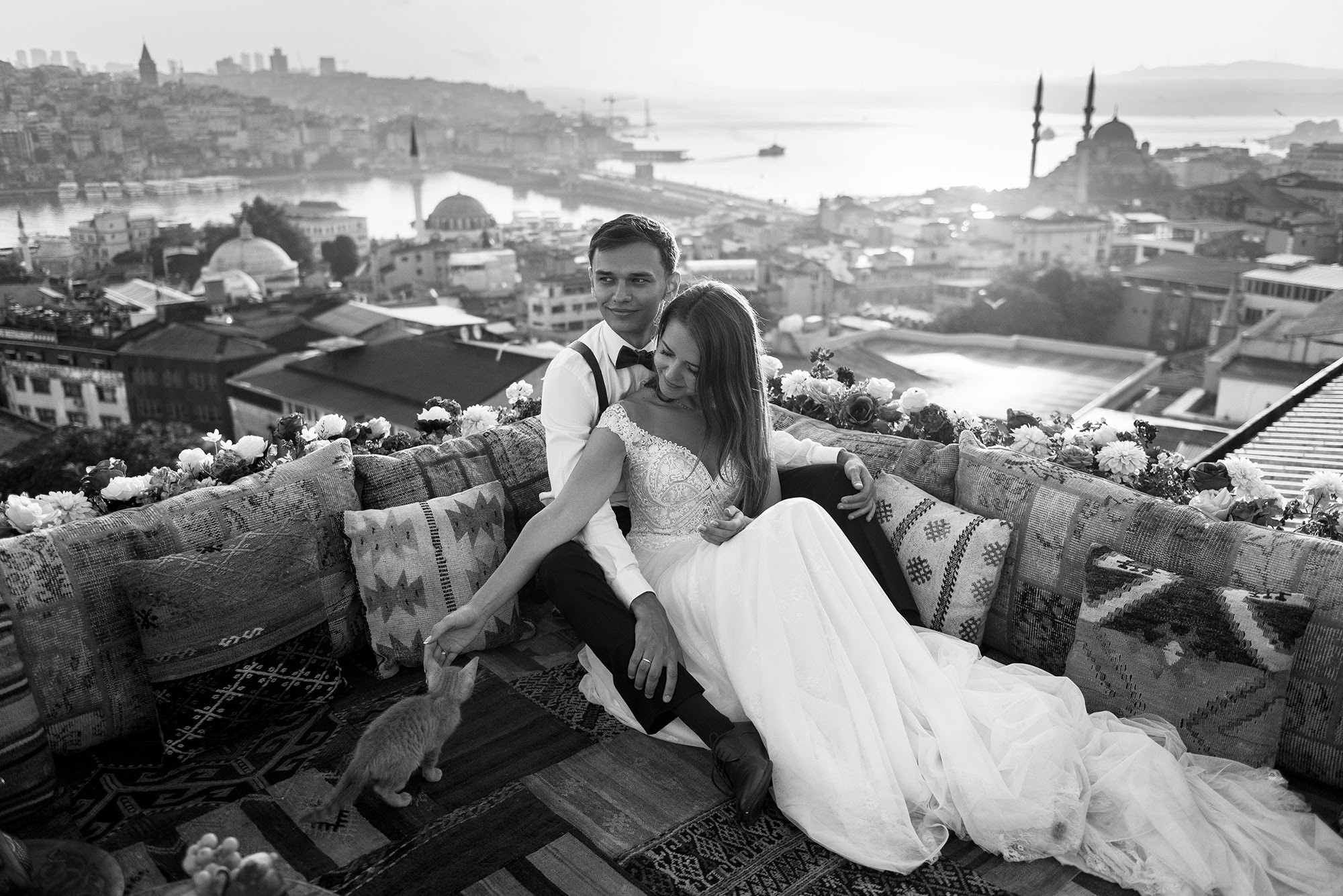 Hochzeitsfotografie und Paarfotoshootings in Istanbul, Türkei