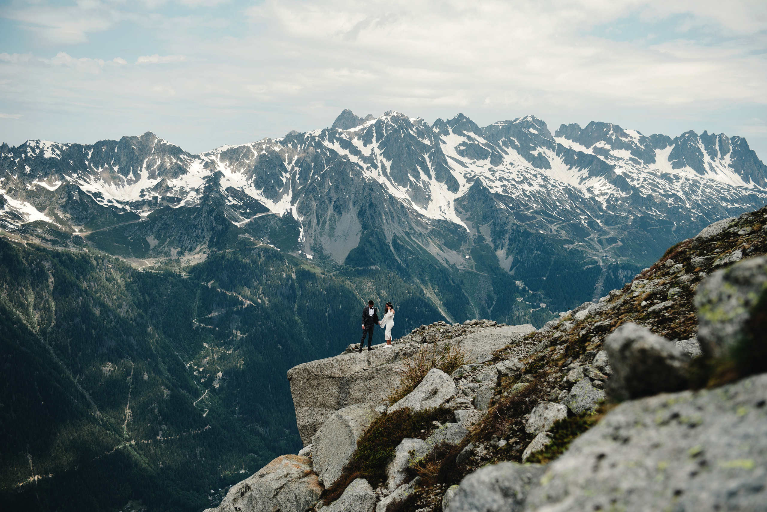 Die romantische Hochzeit im Osten Frankreichs - Chamonix-Mont-Blanc