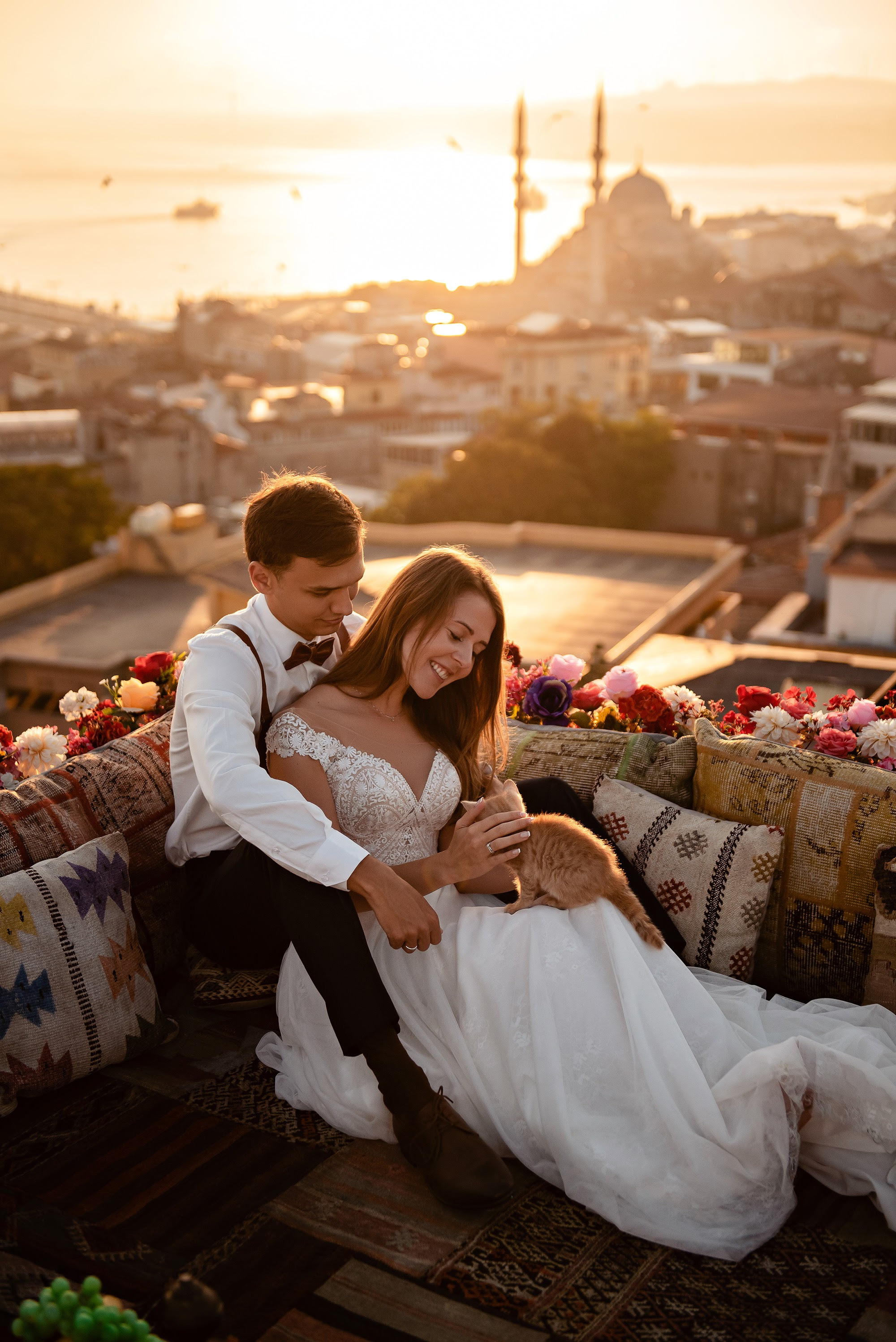 Hochzeitsfotografie und Paarfotoshootings in Istanbul, Türkei