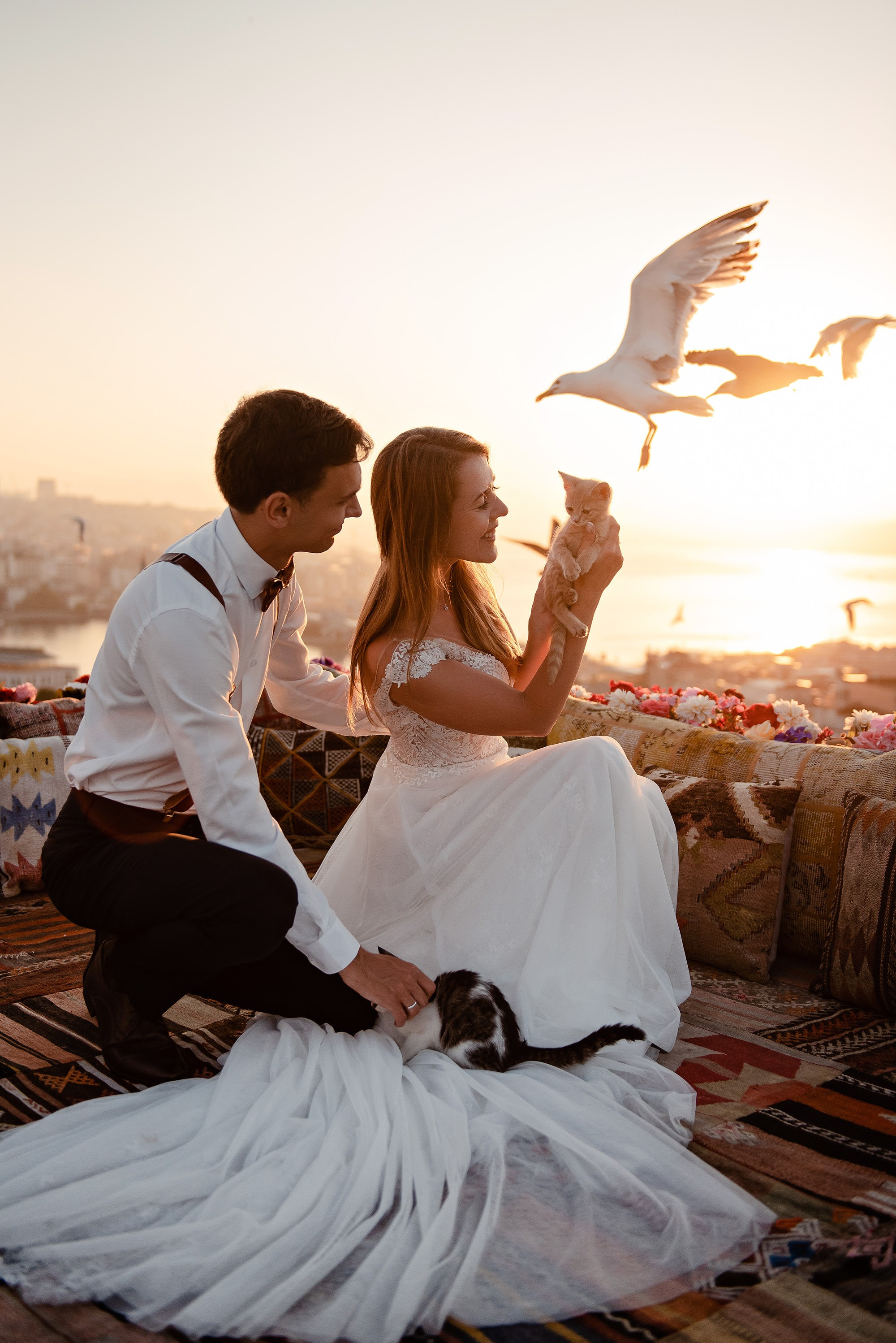 Hochzeitsfotografie und Paarfotoshootings in Istanbul, Türkei