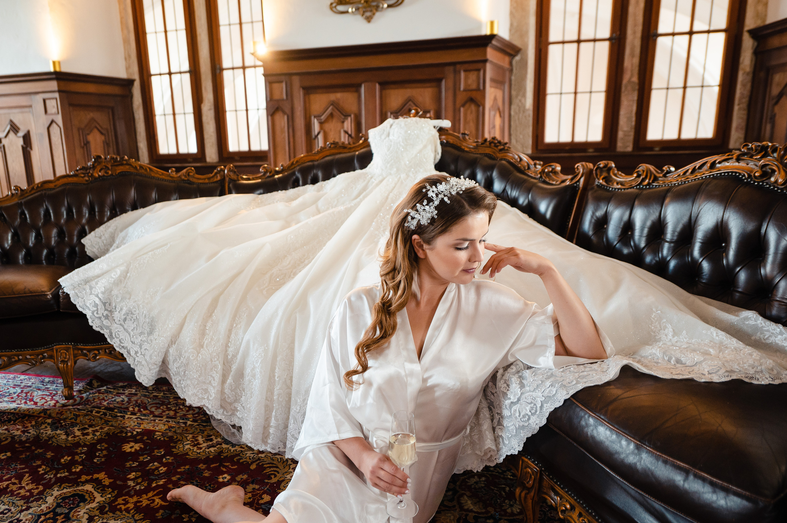 Christina und Oliver: Eine Märchenhochzeit im Schloss Walkershofen