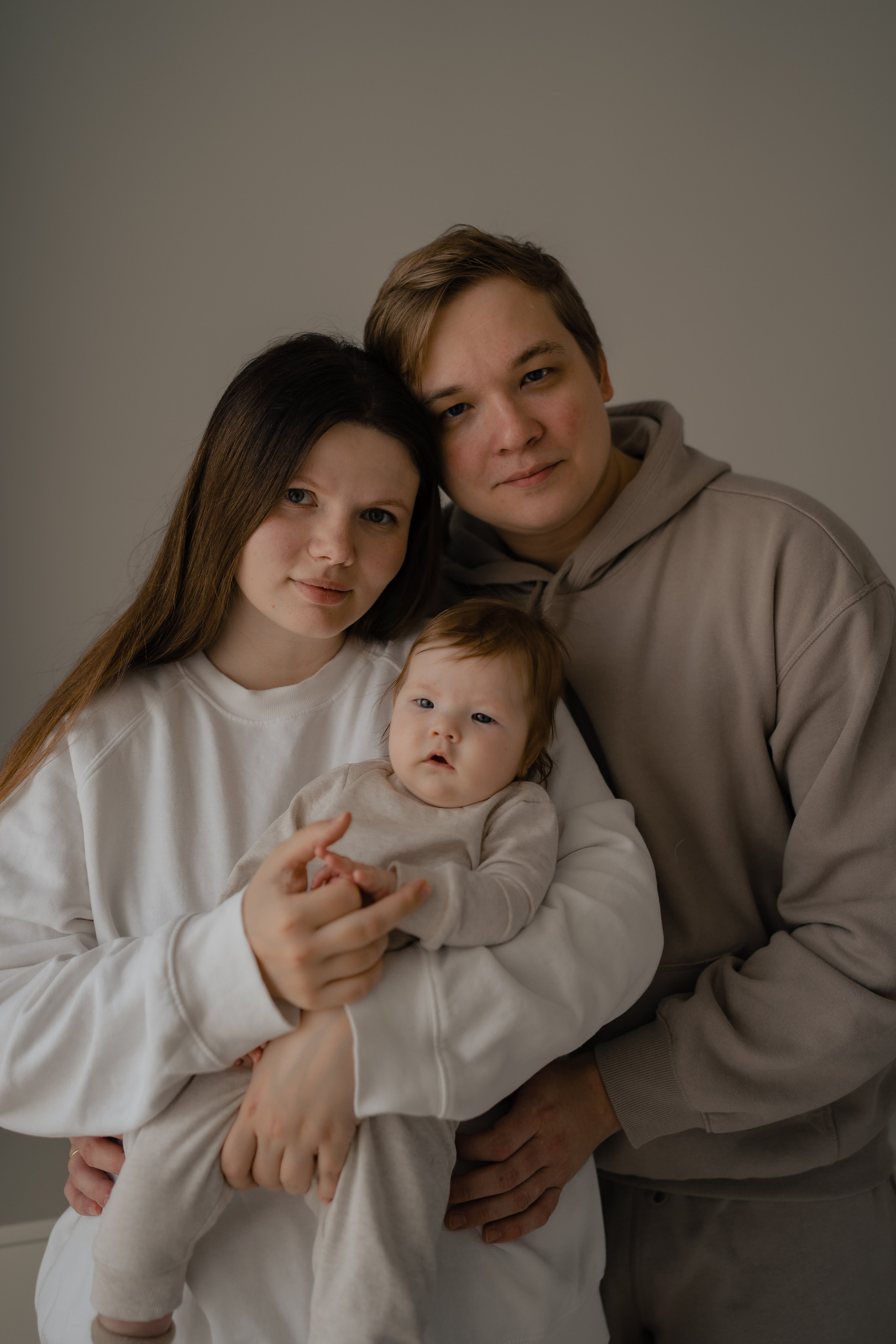 Семейная с младенцем. Фотограф Москва Ларина Юлия