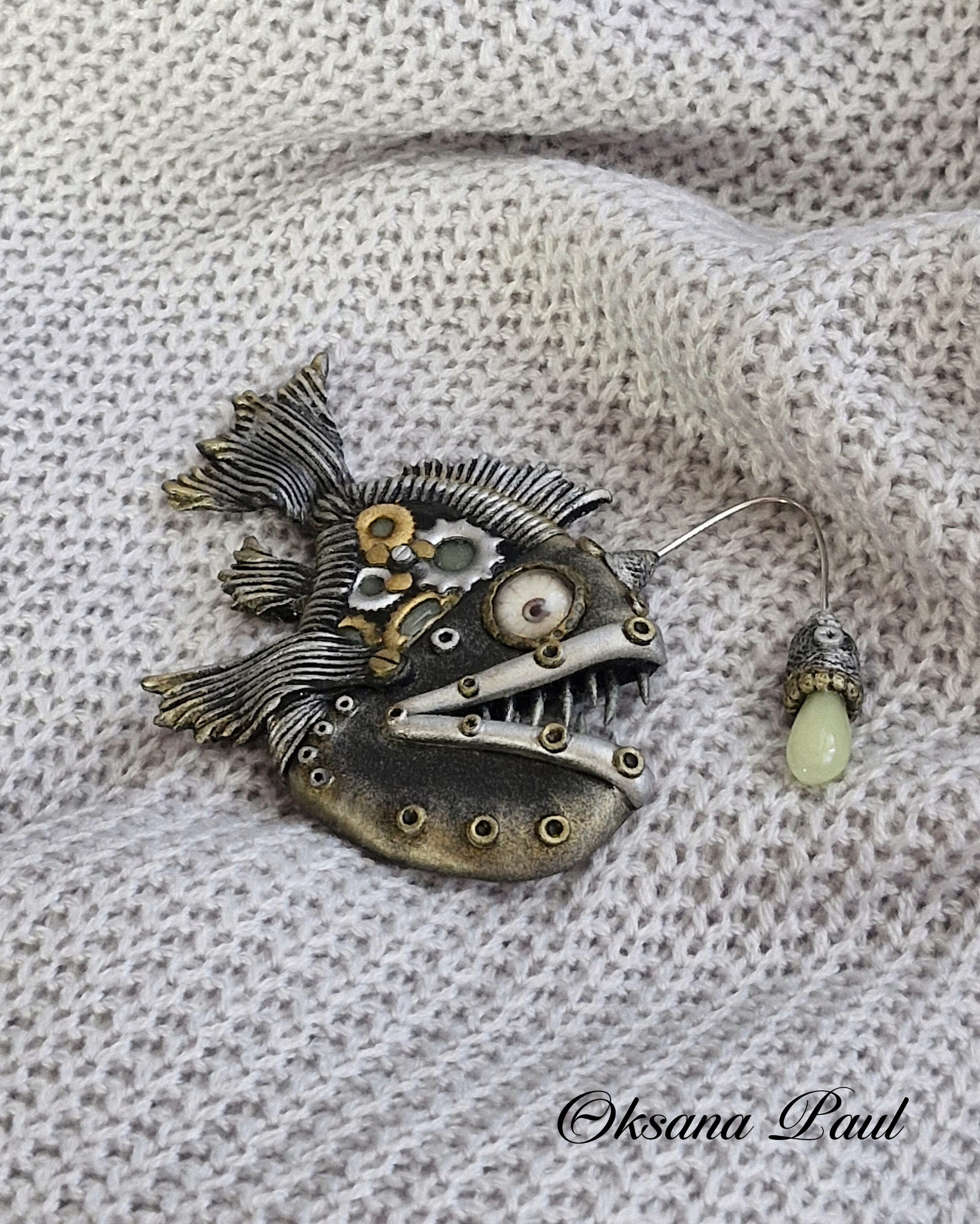 Стимпанк / Steampunk ➜. Oksana Paul-Gardinen-Design Oksana Paul ✧ Art of Gardinen & Textile Design ✧ Polymer Clay Art & Handmade Creatures