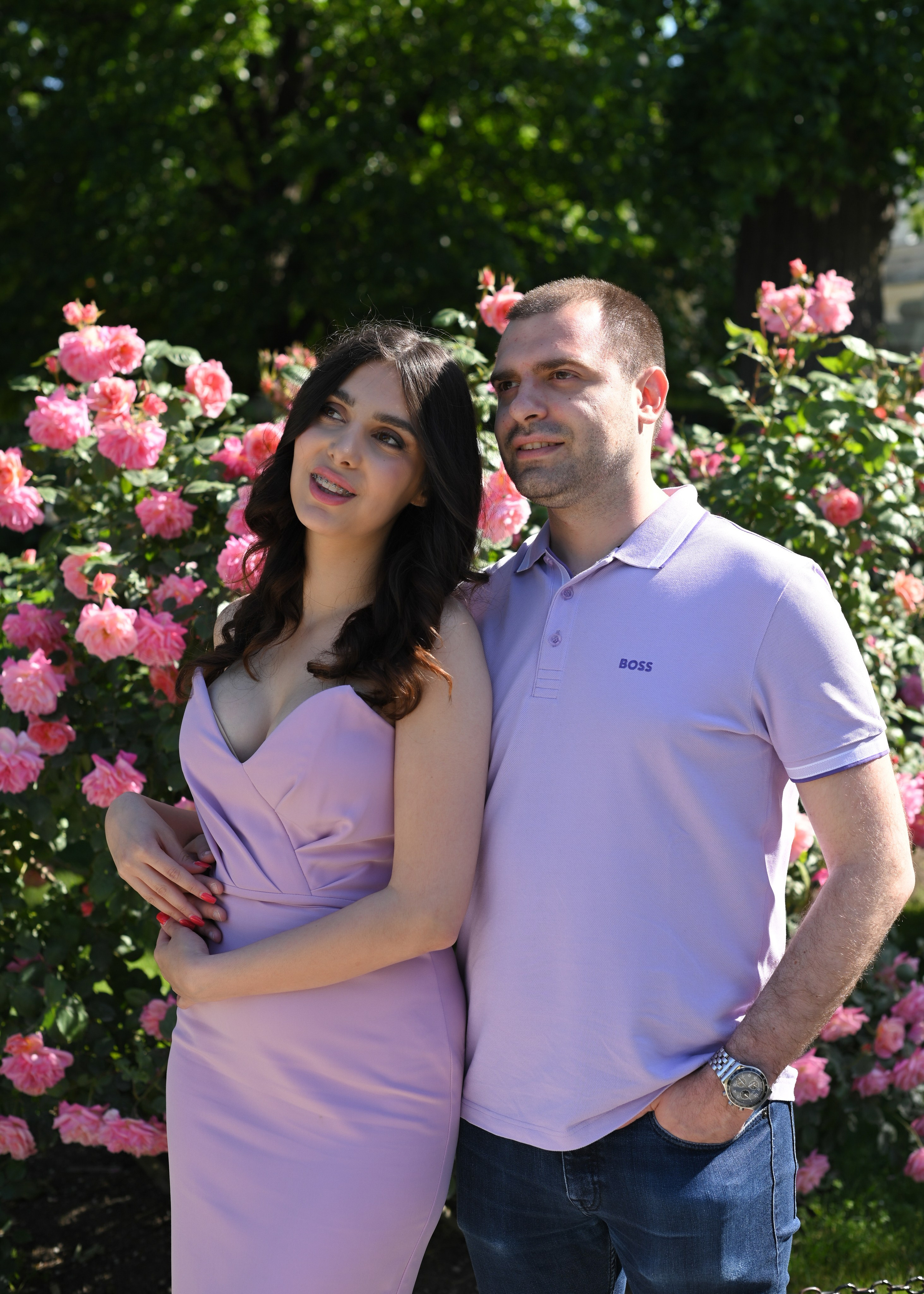 Lazar & Liviana in Vienna. Photo Vienna and Bratislava