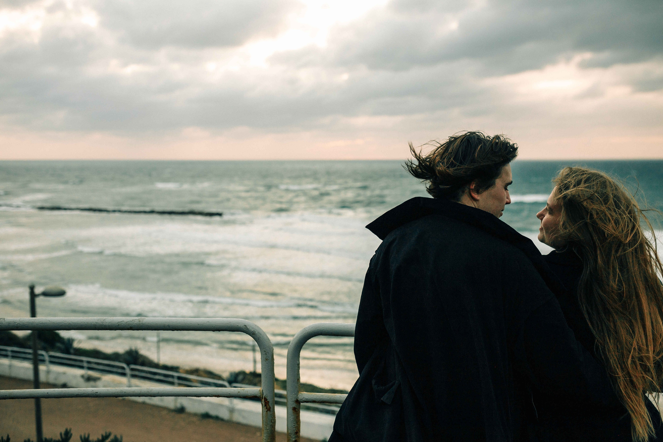 WINTER IN NETANYA. PHOTOGRAPHER IN ISRAEL