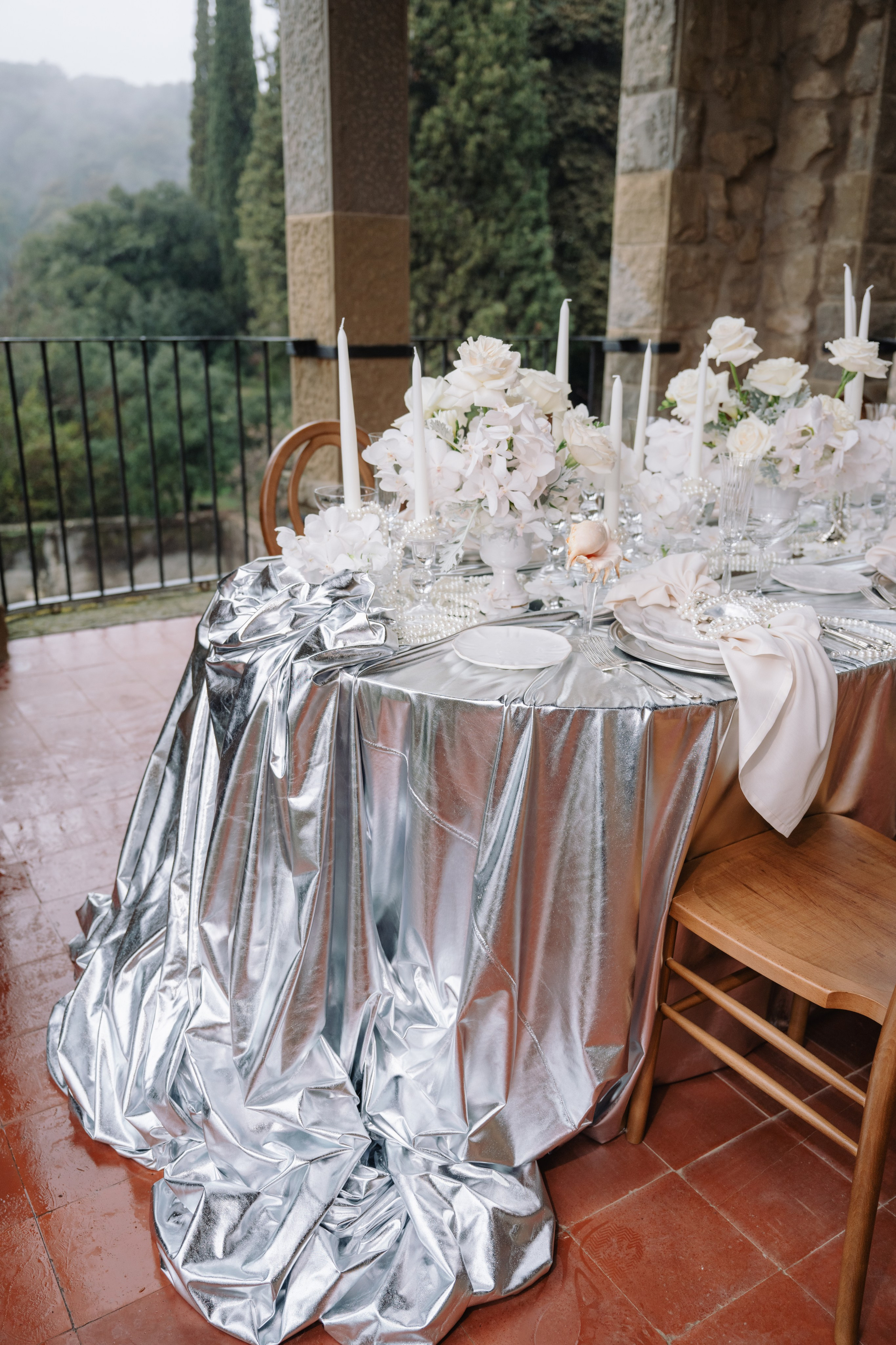 Elegant Barcelona wedding at La Baronia captured on film and digital Romantic destination wedding photography near Barcelona, Spain