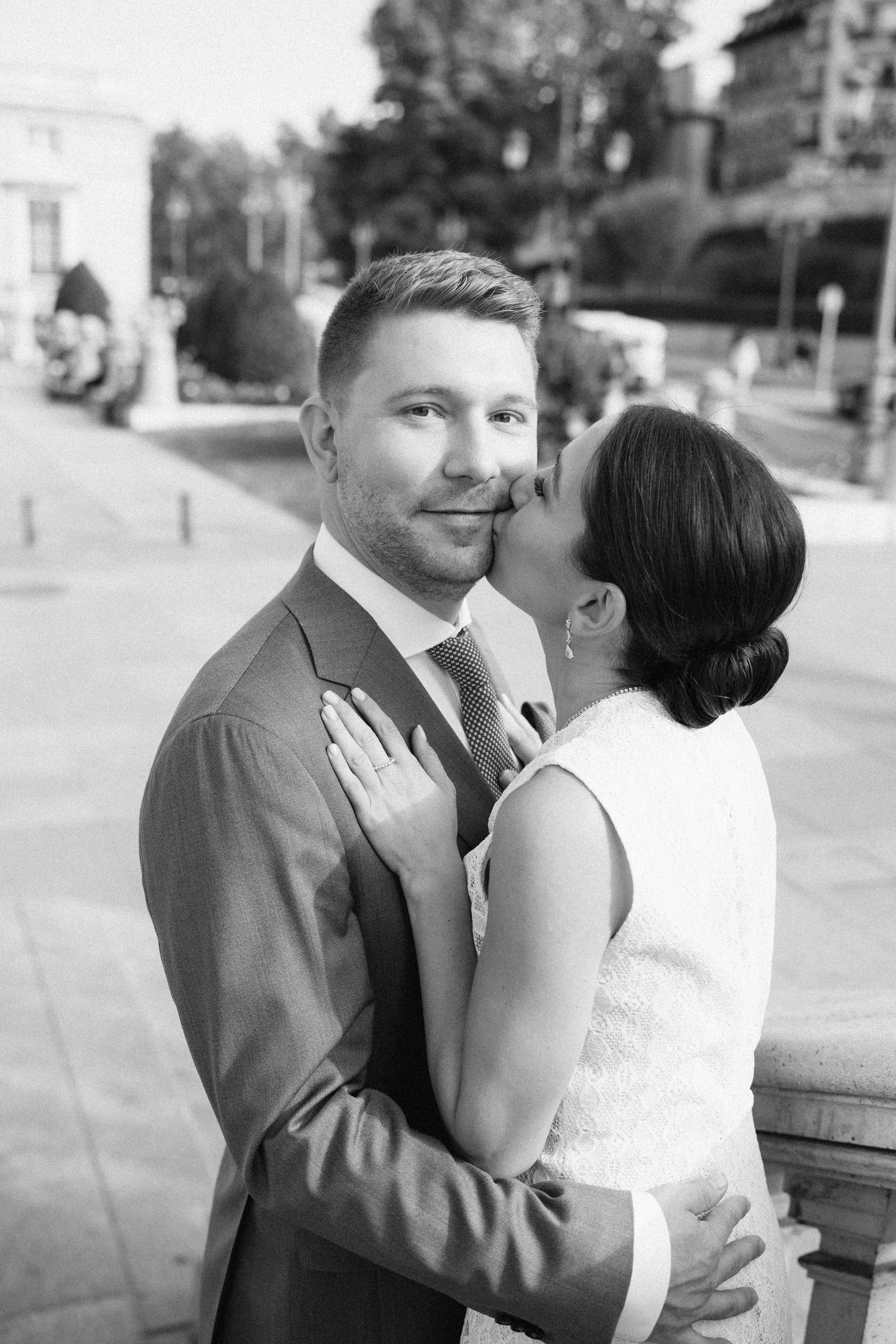 Elopement photoshoot in Madrid city centre. Fotógrafo en Madrid, España. Alyona Belyaninova