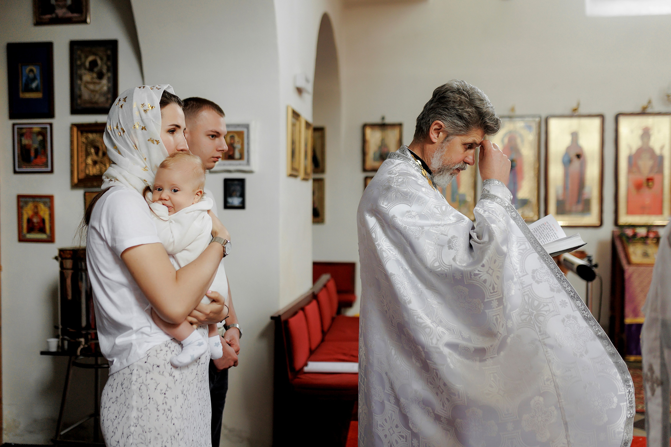 Kirill’s christening. Wedding photographer in Prague Anastasiia Bulakh