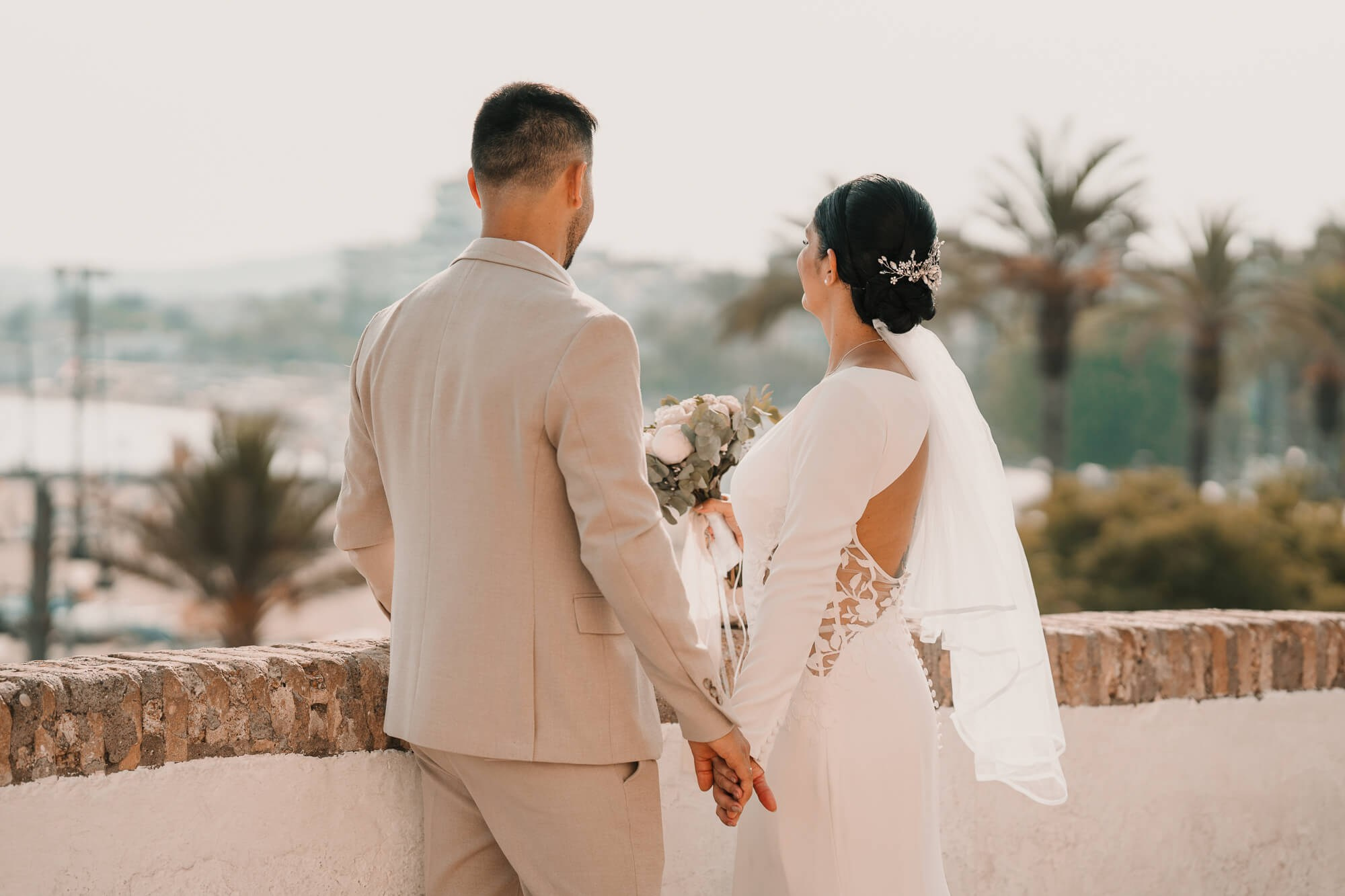 Nelsi y Osmar. El Velo Blanco | Fotógrafos de Bodas en Barcelona y España
