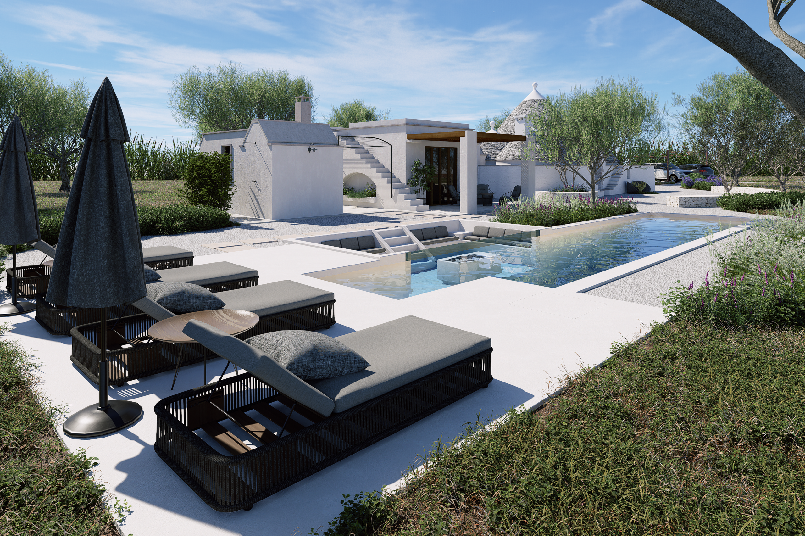 3D modeling. Marco Greco Architectural and interiors photographer based in Apulia Italy Fotografo di architettura interni Puglia B&B Case vacanze Hotel