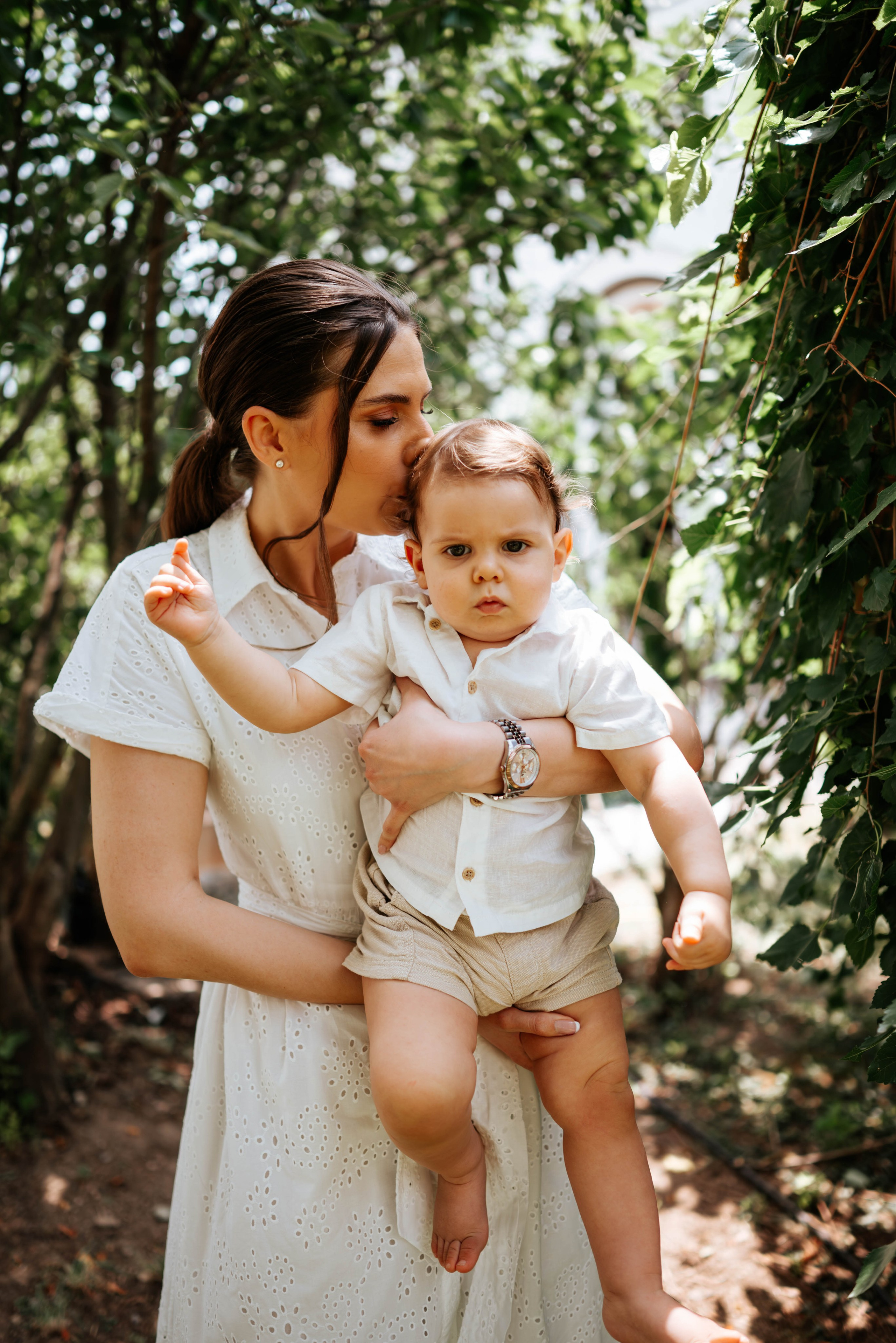 Mihajlo - krštenje. Dečiji i porodični fotograf