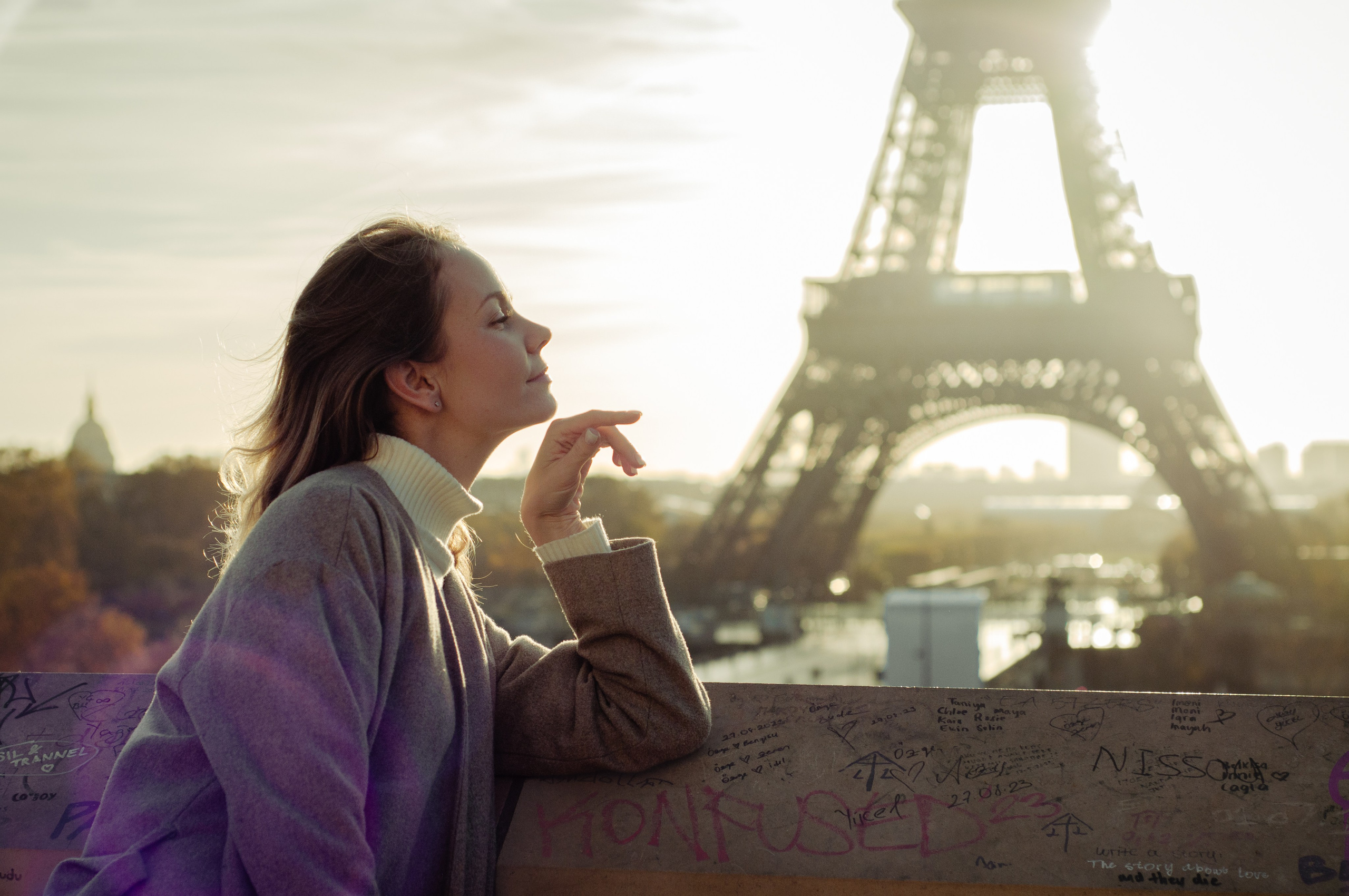 Рассвет у Эйфелевой башни. Фотограф в Париже Полина Осипова