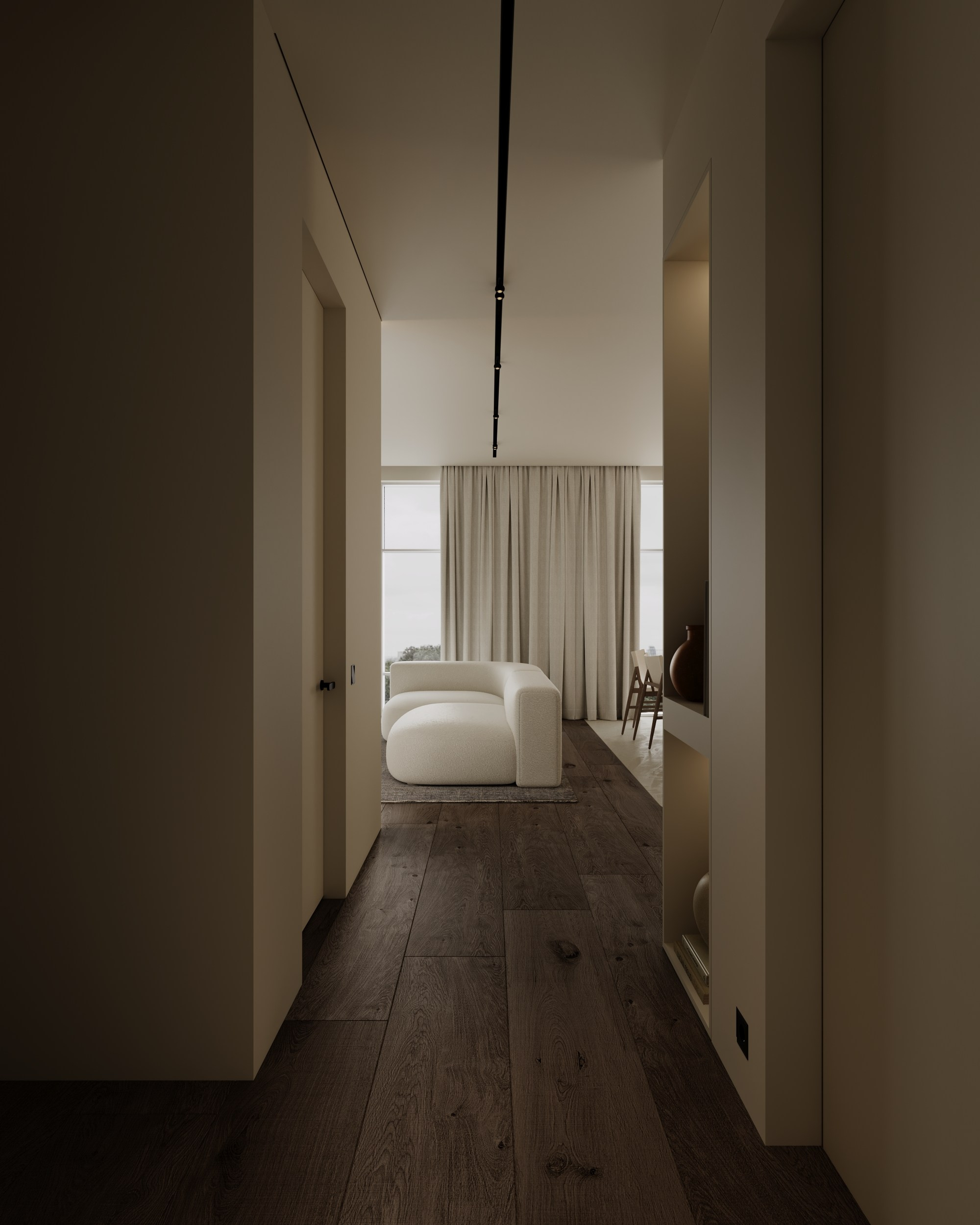 Buto rekonstrukcija Vilniuje. BLIU DESIGN — dizainas / interjeras / architektūra / 3D vizualizacijos / konceptas / parinktys