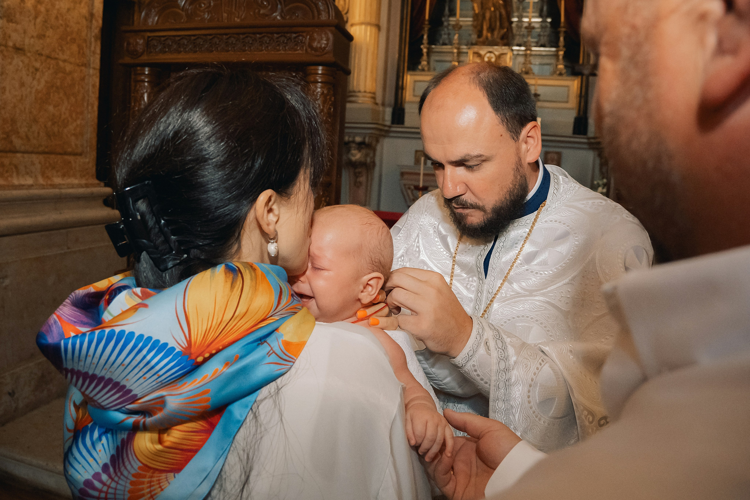Хрещення. Валерія Сичова. Сімейний та репортажний фотограф в Португаліі